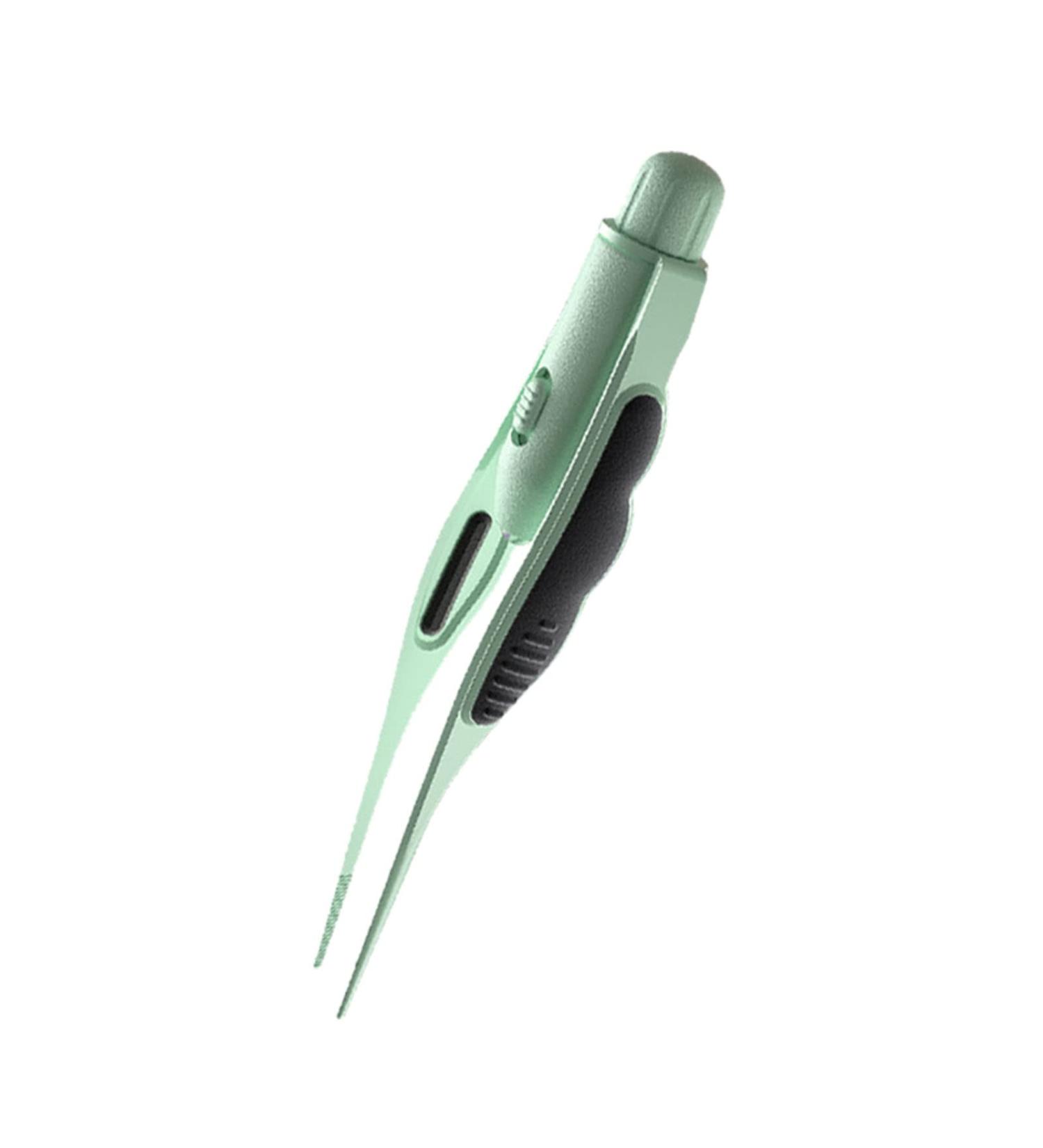 npkgvia Ear Wax Removal Tools with Light Ear Pick Cleaning Kit for Humans Ear Spoon Tweezers for Ear Health Care Gift Stainless Steel Light Emitting Ear Picking Tweezers Swim Ear (B One Size) B One Size