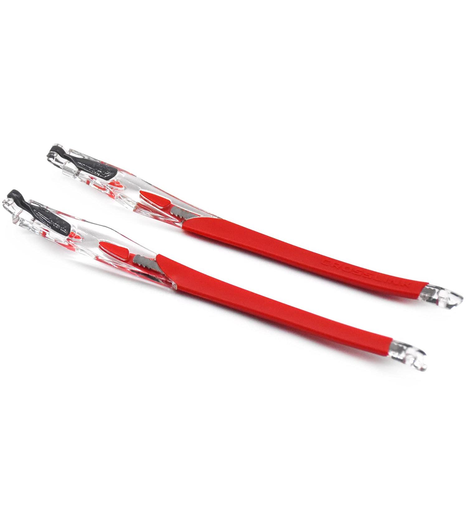 SOODASE Rubber Transparent Replacement Frame Legs for Oakley Crosslink Sweep/Switch Glasses - Red | International Shipping Available - Buy Online on SooperMarket.com