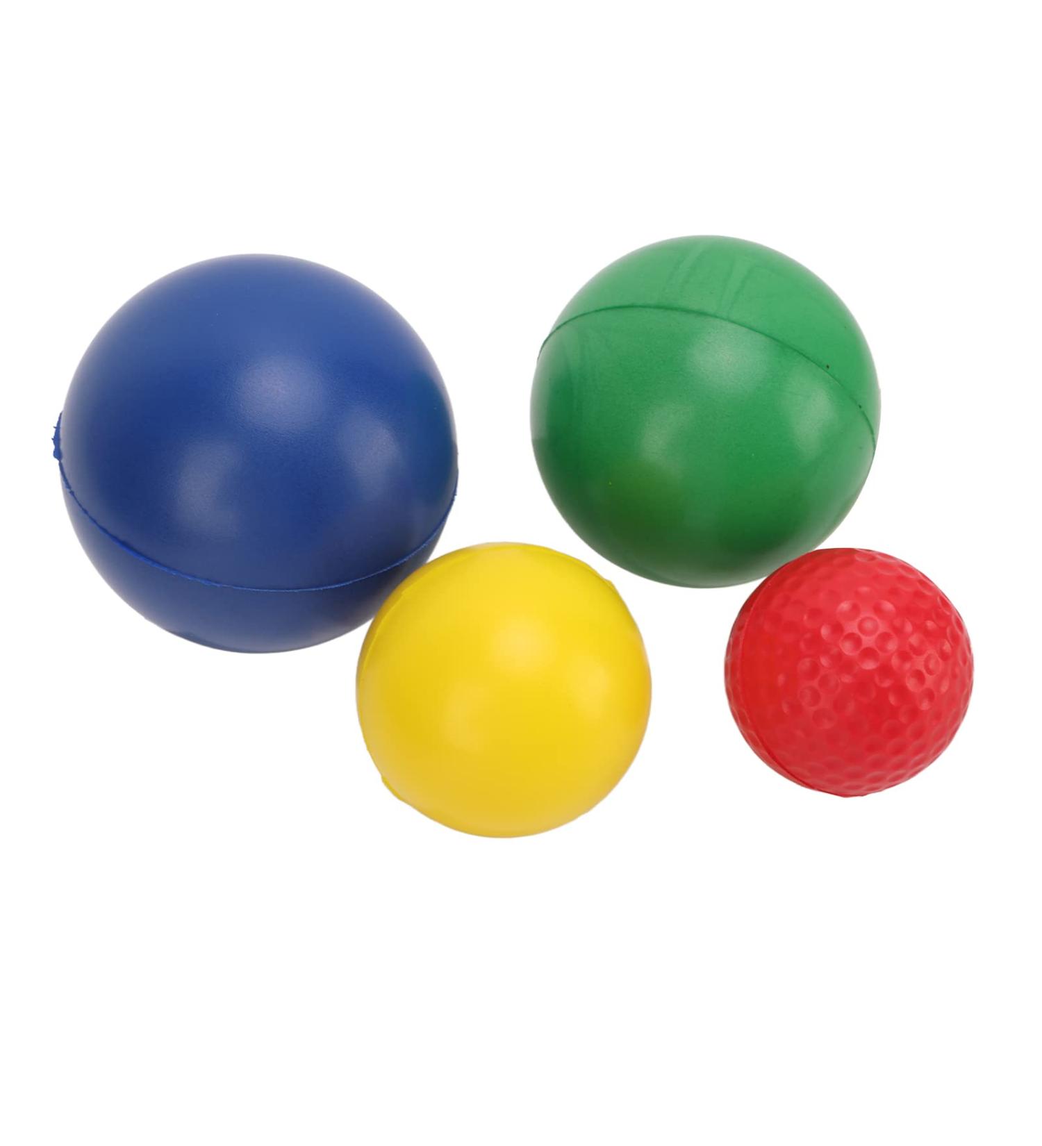 Portable Hand Exercise Balls - Set of 4 Grip Strength Training Balls - Buy Online on SooperMarket.com