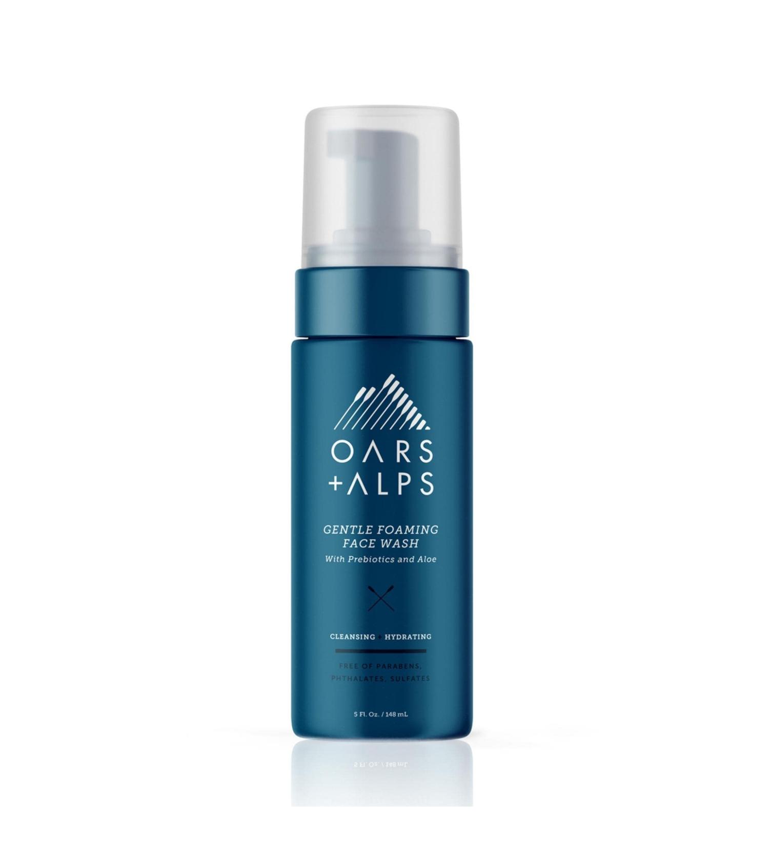 Oars + Alps Gentle Foaming Face Wash and Moisturizer with Prebiotics and Aloe - 5 Fl Oz - Buy Online on SooperMarket.com