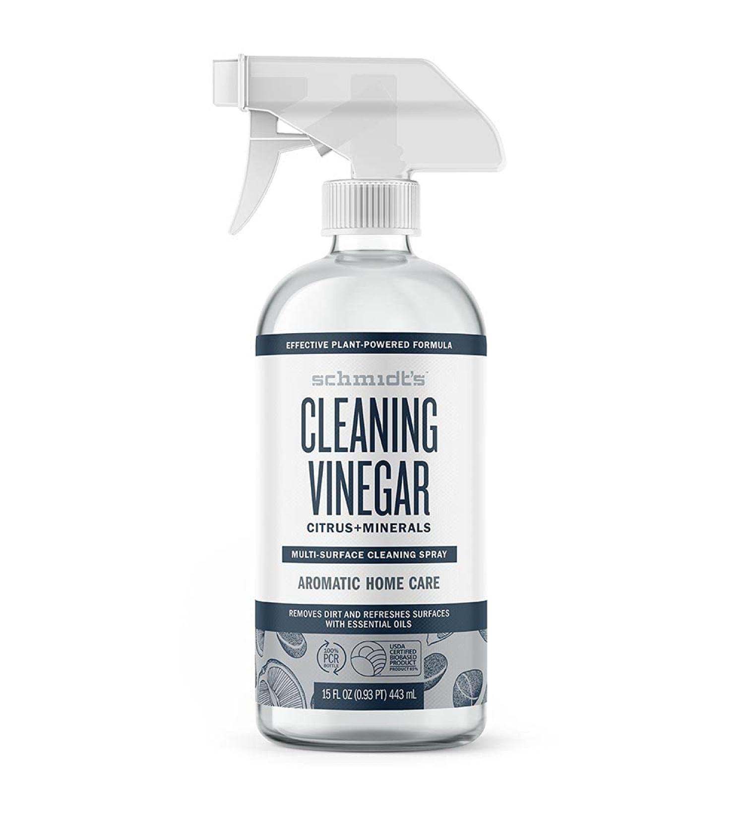 Schmidt's Deodorant Spray Vinegar Citrus Minerals 15oz - Multi-Surface Cleaner - Buy Online on SooperMarket.com