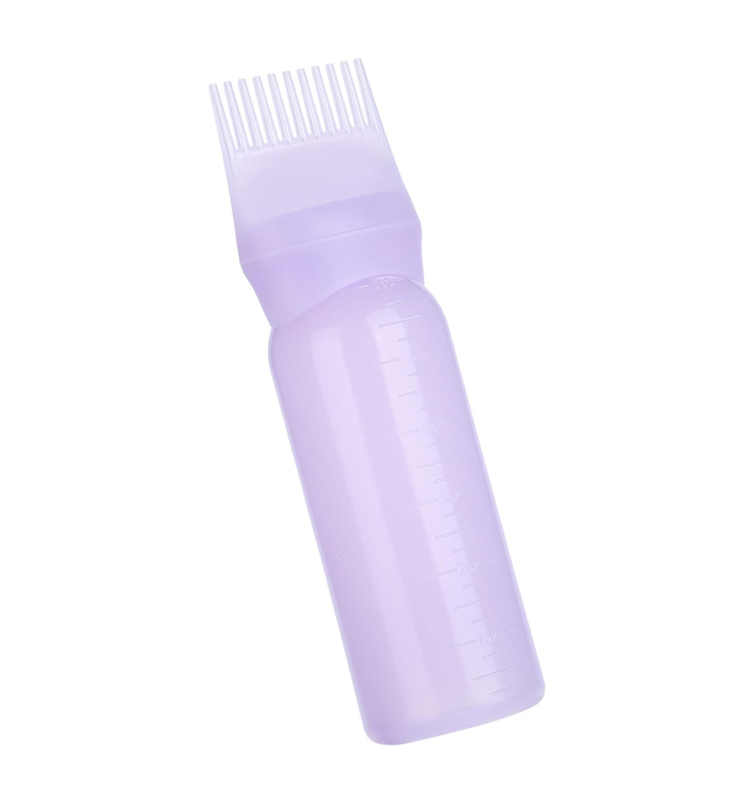 Health Gear Hair Dye Brush Bottle & Root Comb Applicator - 160ml Squeeze Bottle for Salon Hair Coloring & Dying Oil (Blue) - International Shipping Available - Buy Online on SooperMarket.com