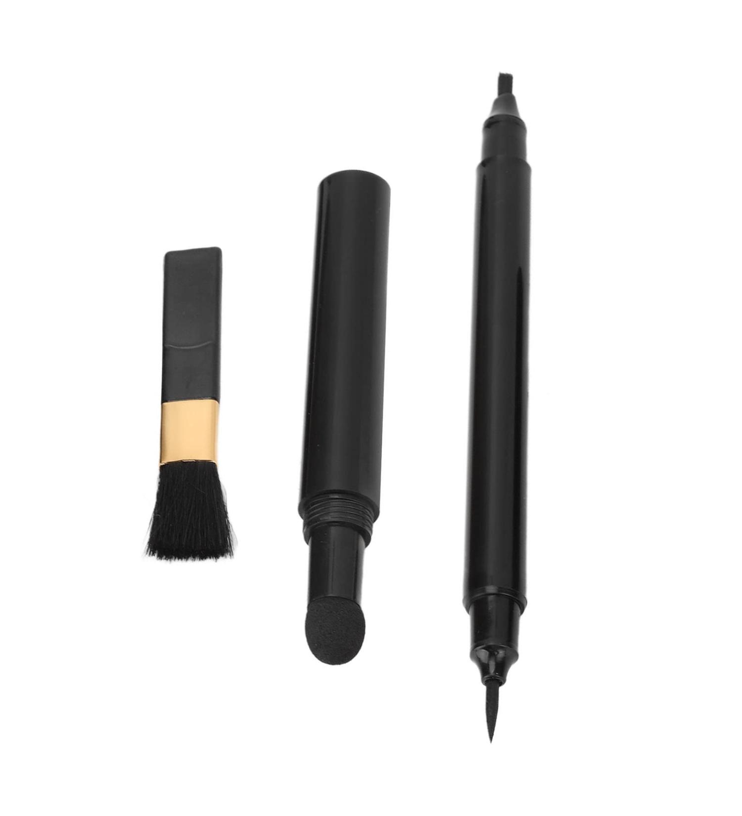 Waterproof Beard Shaping Pen - 3 Pack Double Head Filler for Mustache & Beard - Long Lasting Black Color - Buy Online on SooperMarket.com