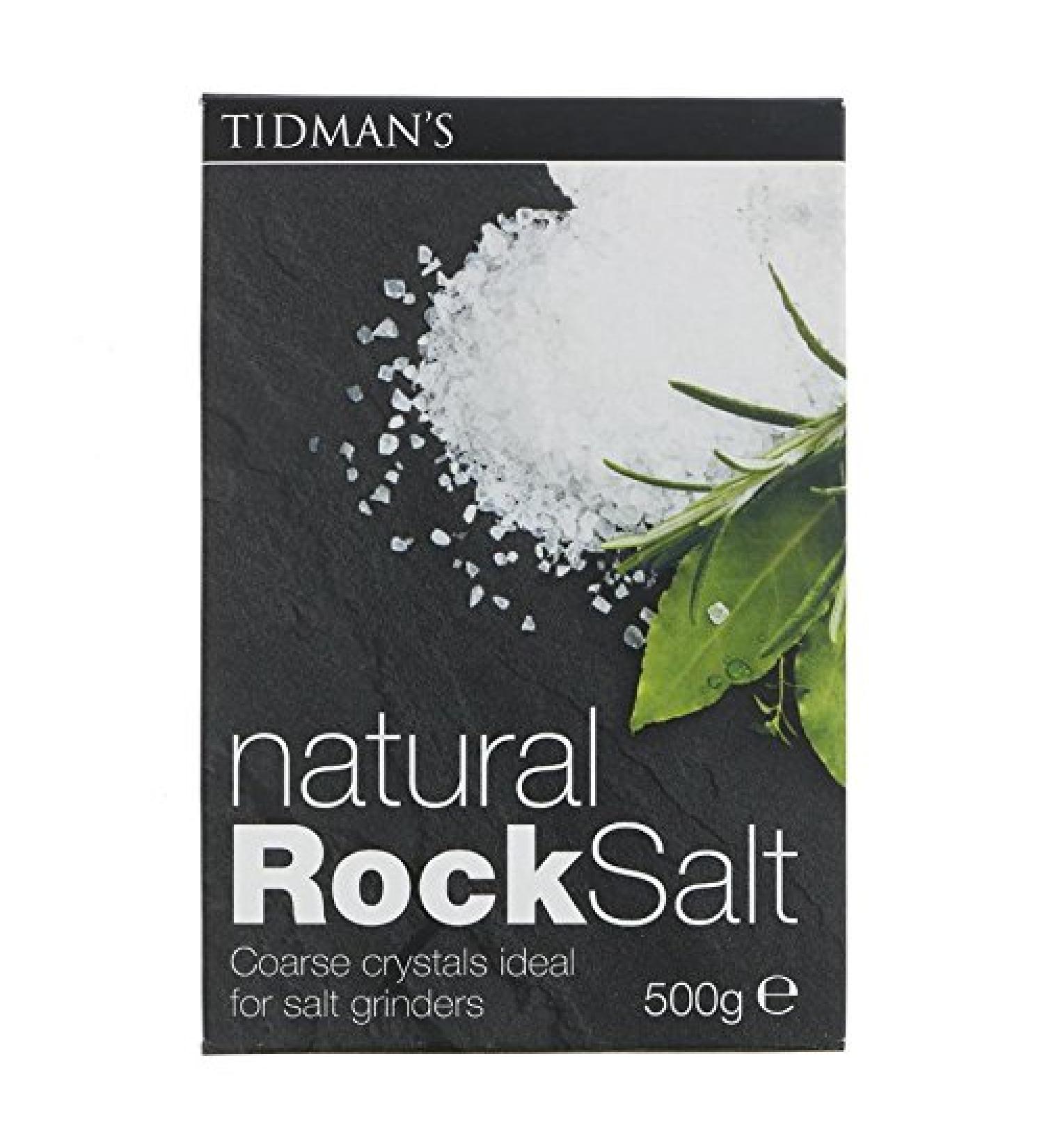 Tidmans | Tidmans Rock Salt | 3 X 500G