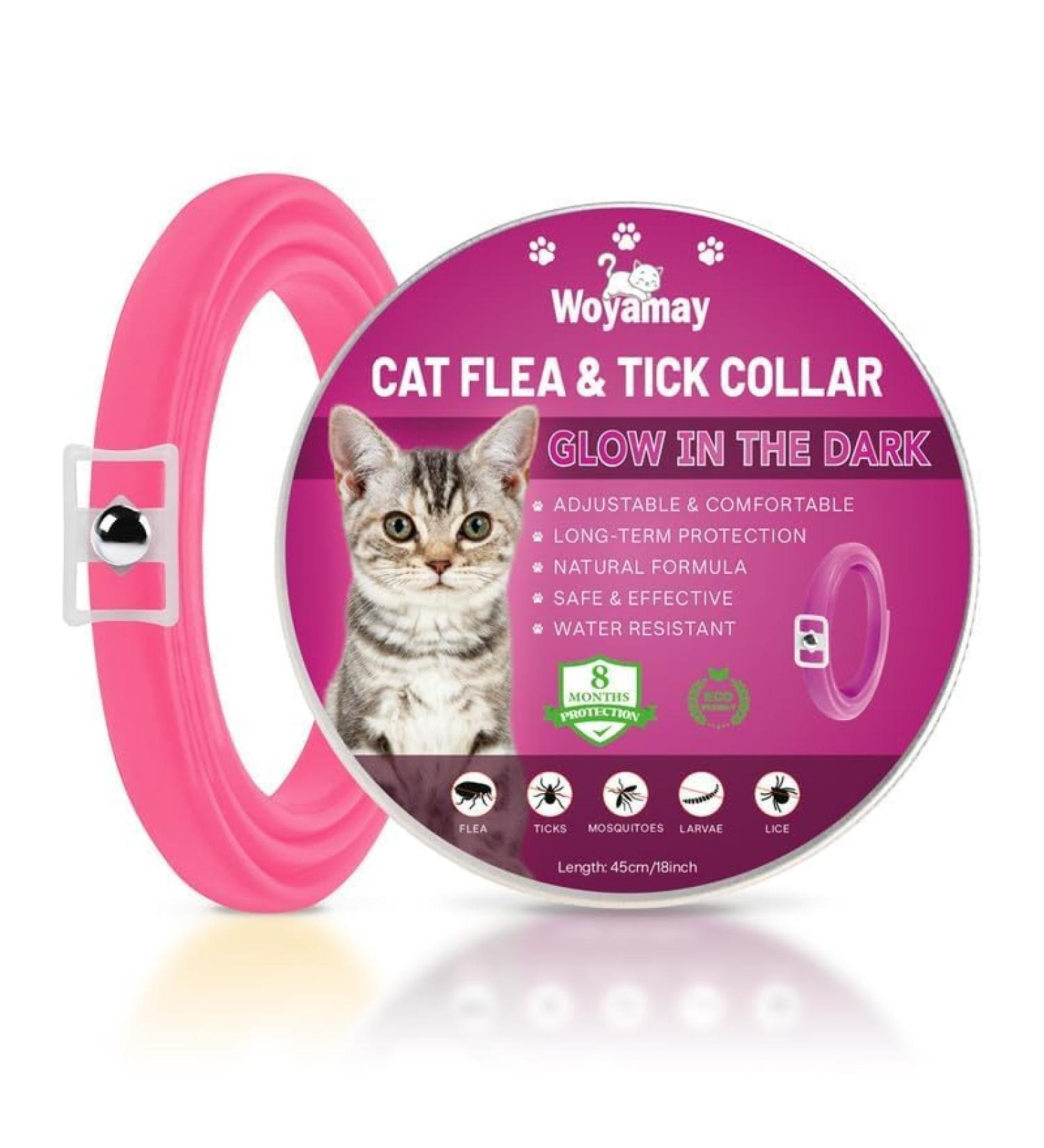 1 Pack Natural Protection Repellent Collar for Cats Cat Repellent Treatment Adjustable Cat Repellent Collars Water Resistant Repellent Collar for Cats Pink - Buy Online on SooperMarket.com