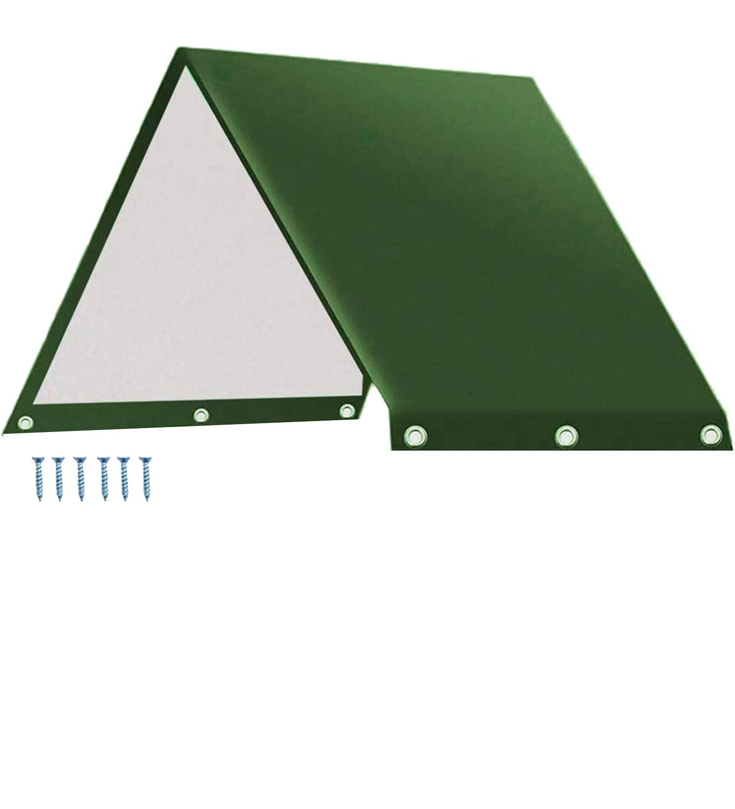 Serebii Playground Replacement Canopy | 52 x 89 Outdoor Swingset Shade | Waterproof Cover with UV Protection | Dark Green - Buy Online on SooperMarket.com