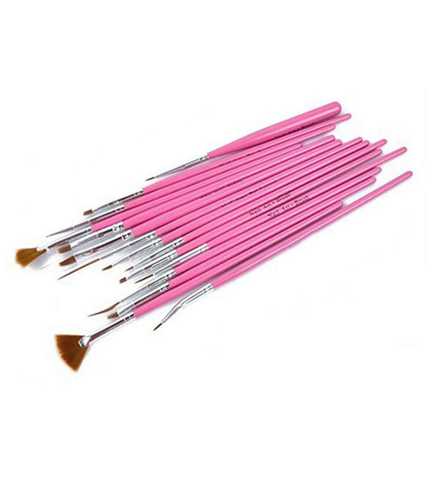 15 Pieces/Set Nail Art Brush Pen Acrylic UV Gel Painting Design Drawing Pen Tips Manicure DIY Tool Superior Quality and Creative Durable - Buy Online on SooperMarket.com