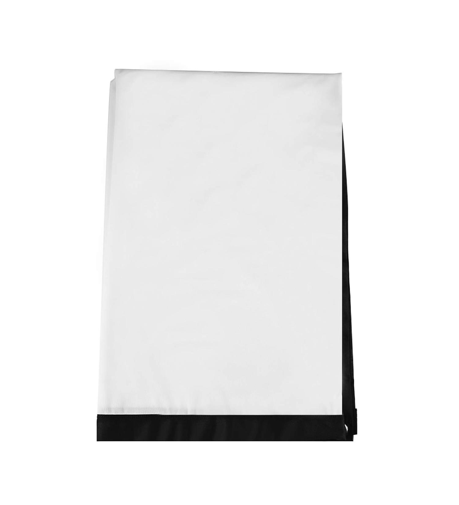 Portable 72-Inch Canvas Beamer Screen | Foldable Projector Canvas for Home Cinema | 60-100 Inch Projection Surface - Buy Online on SooperMarket.com
