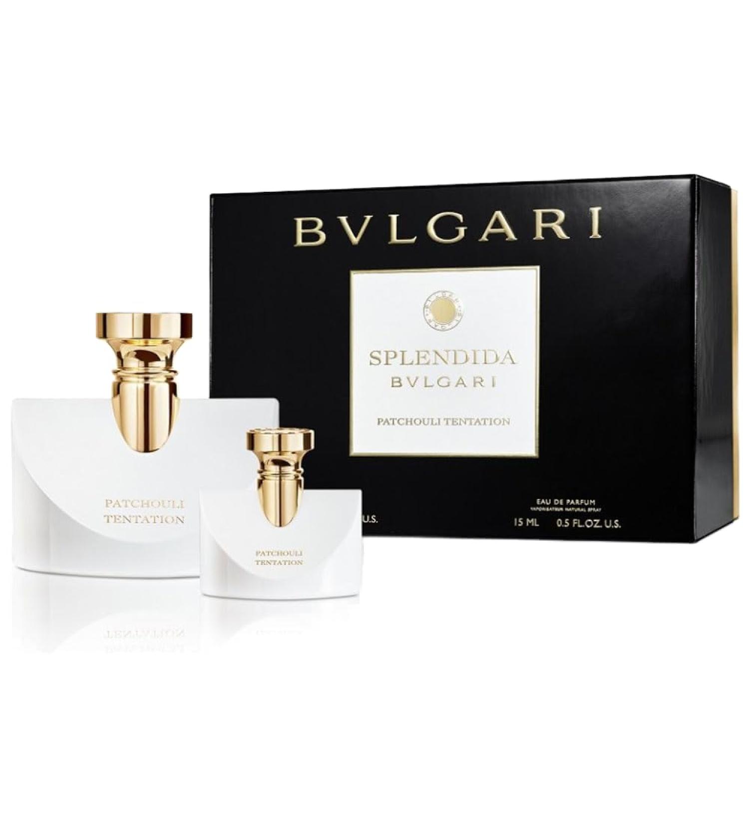 Bvlgari Splendida Patchouli Tentation for Women - 2 Pc Gift Set 3.4oz EDP Spray 0.5oz EDP Spray