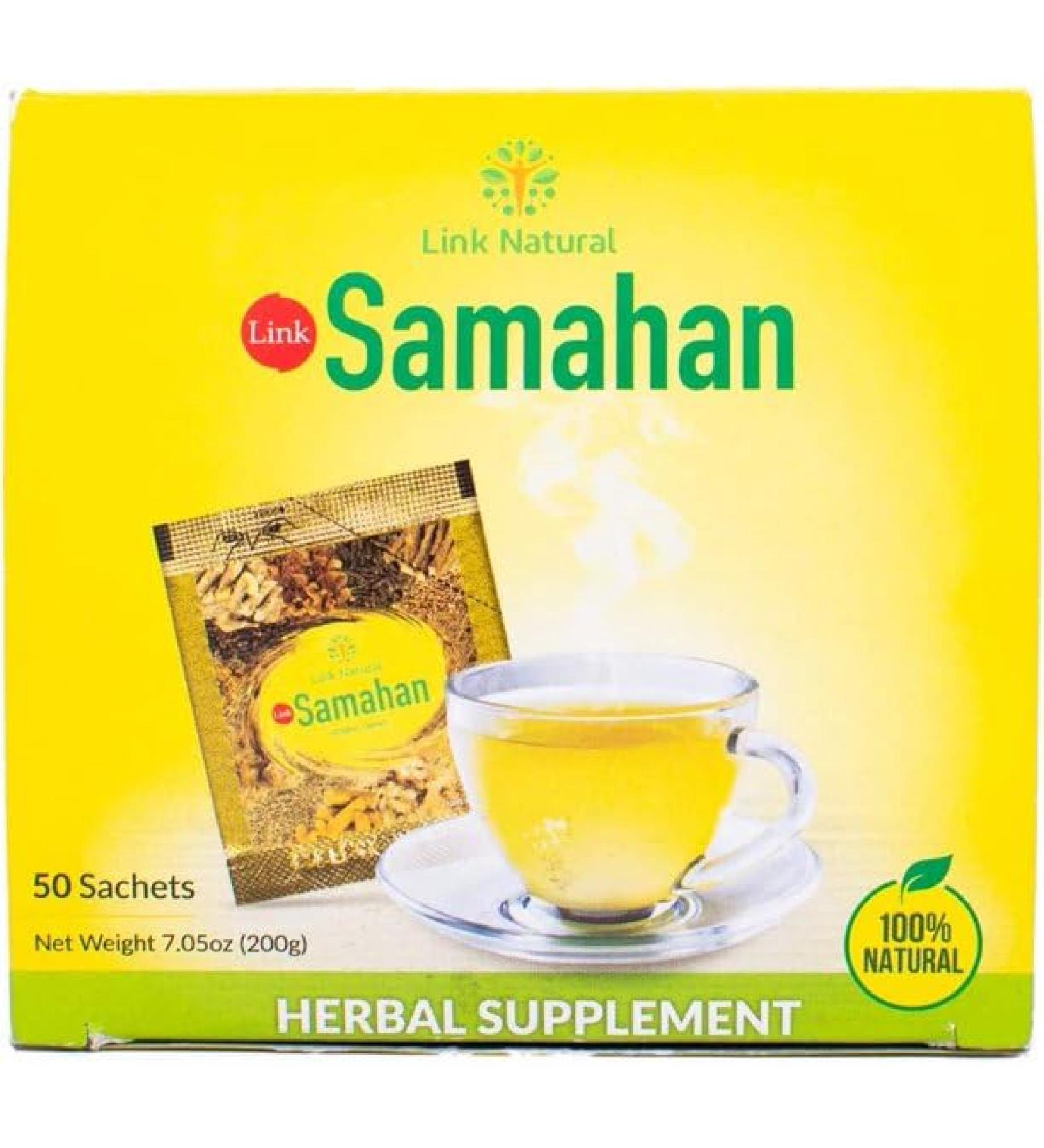 Ayurveda Herbal Samahan Ayurvedic Herbal Natural Tea Good And Effective Prevention and Relief from Colds and Symptoms of Colds 60 Packets of 4 g