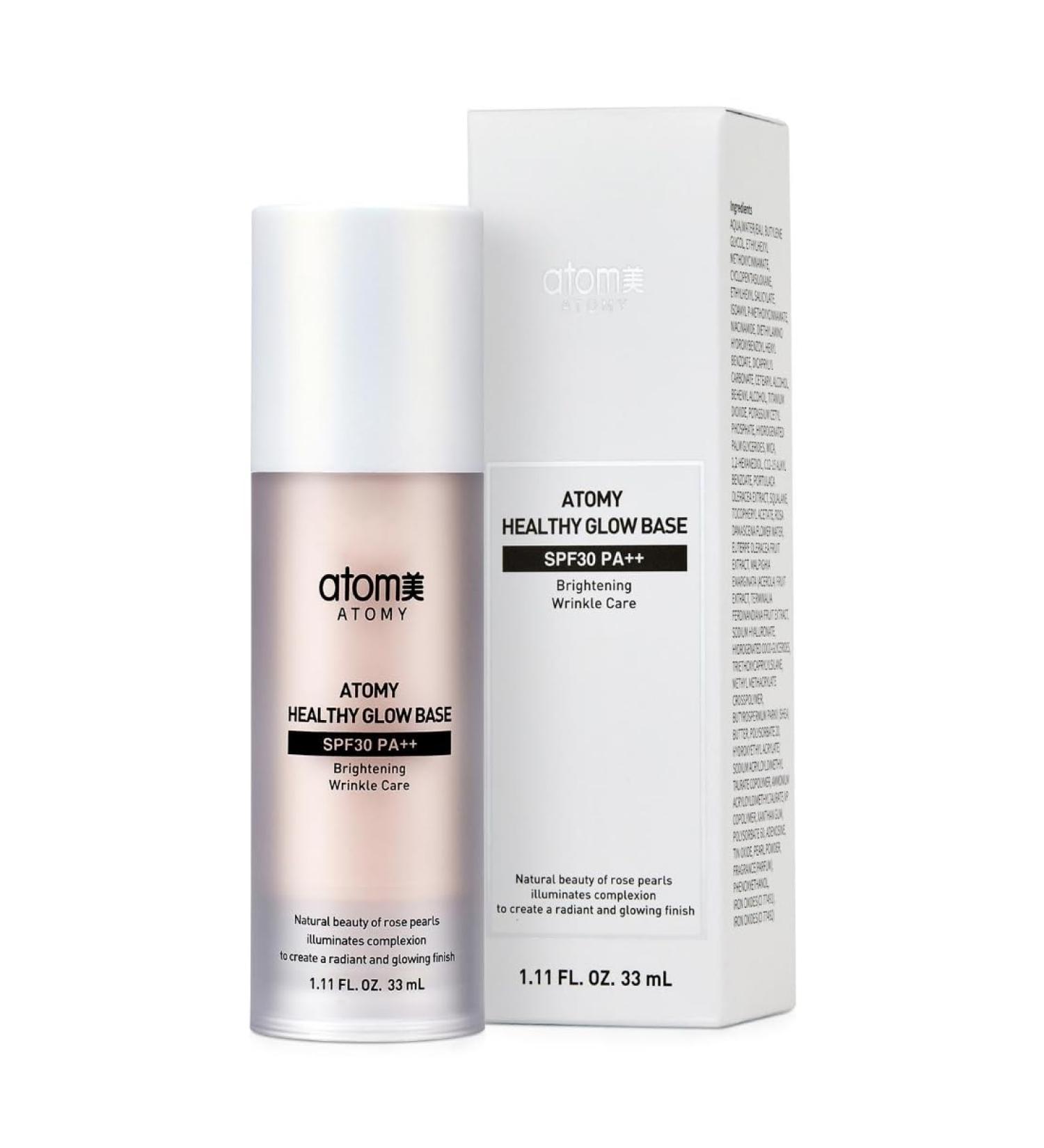 Atomy Healthy Glow Base 1.11 FL.OZ. / 33ml - Nourishing Makeup Primer for Radiant Skin | International Shipping Available - Buy Online on SooperMarket.com