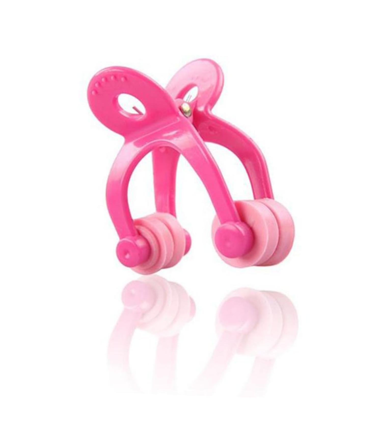 Shop Housoutil Nose Shaping Clip - Dual Effect Nose Up Beauty Tool for Lifting & Straightening - Pink - Buy Online on SooperMarket.com