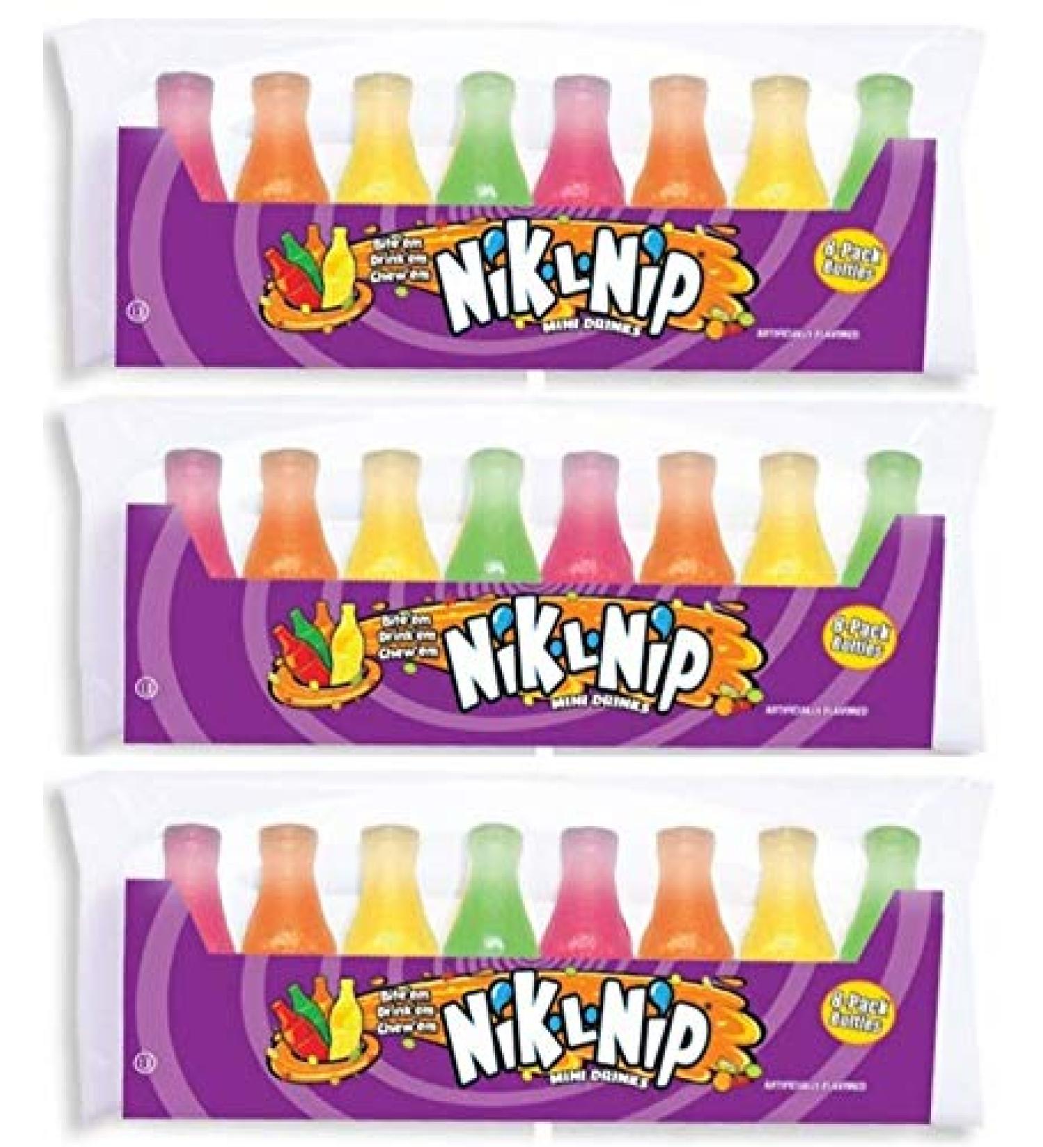 Nik-L-Nip Mini Drinks Candy - 24 Count Variety Pack - Buy Online on SooperMarket.com