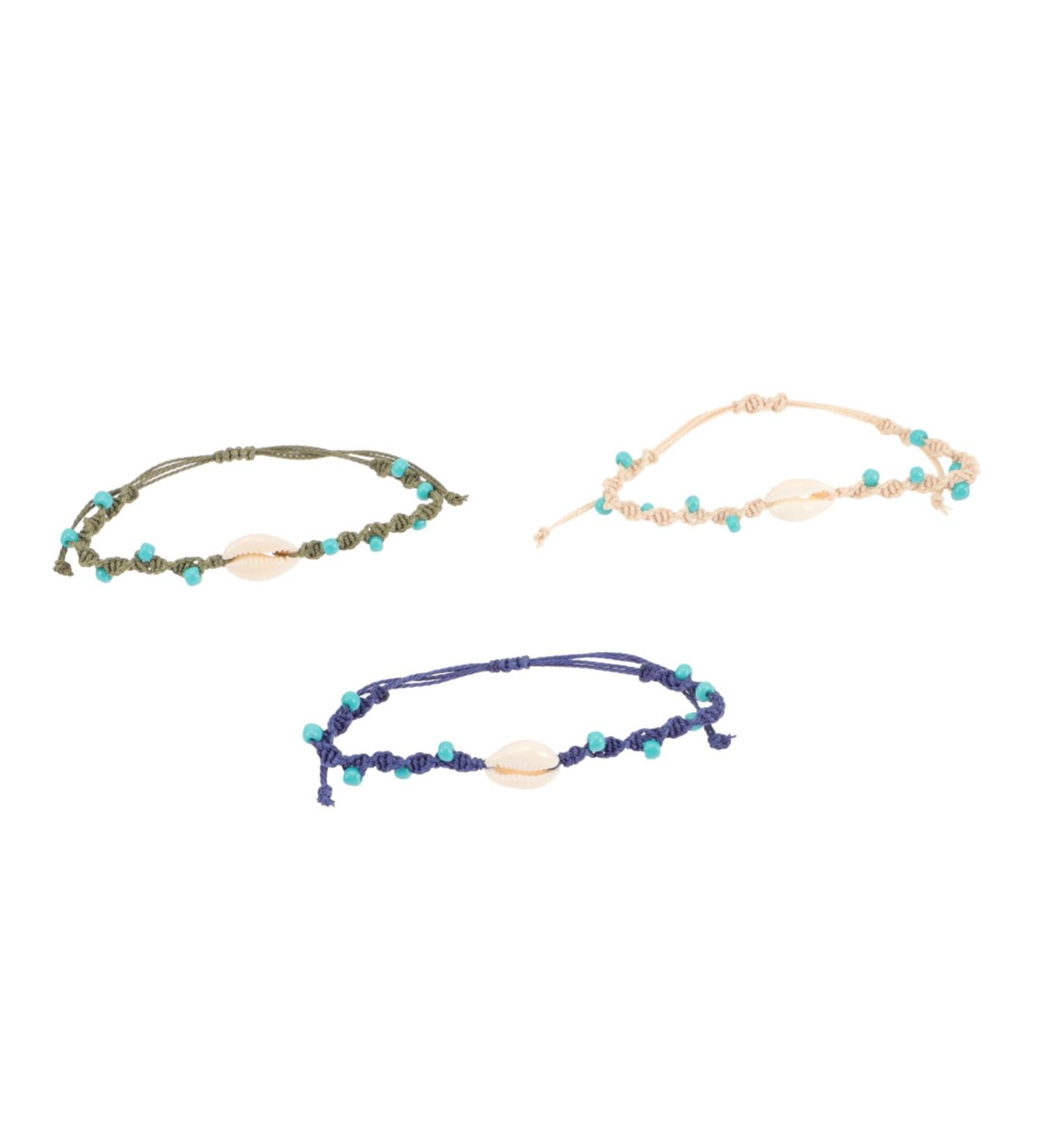 VALICLUD 12pcs Turtle Bead Bracelet Women Bracelet Braided Wristband Turquoise Wristband Bohemian Bracelet Turquoise Bracelet Wrist Jewelry Wrist Decor Wrist Chain Miss To Weave Wax Rope 26x1.5cm Assorted Color b - Buy Online on SooperMarket.com