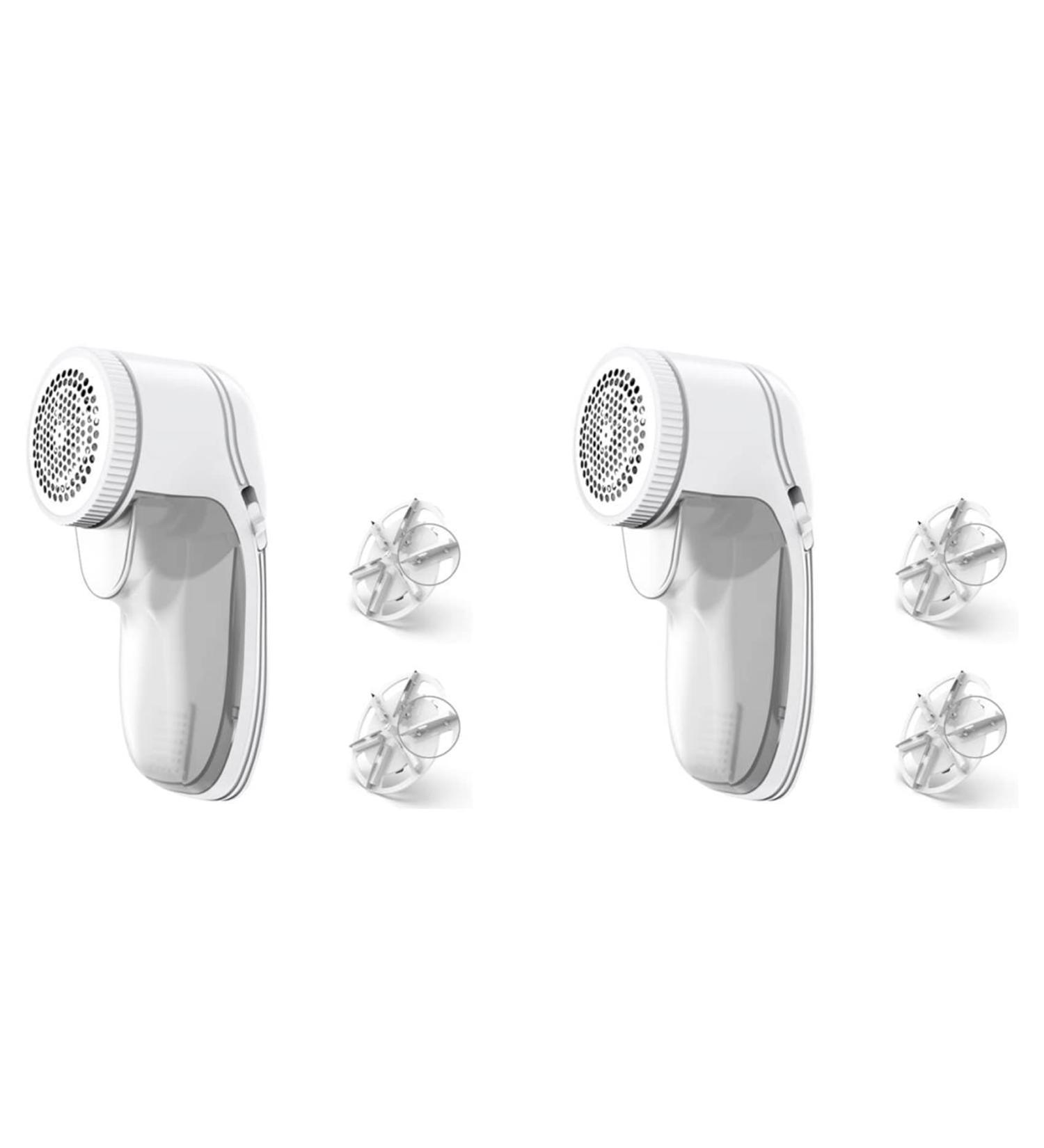 Buy 2X Electric Lint Remover & Fabric Shaver - Rechargeable Sweater Shaver with Removable Bin for Quick & Effective Cleaning | International Shipping Available - Buy Online on SooperMarket.com