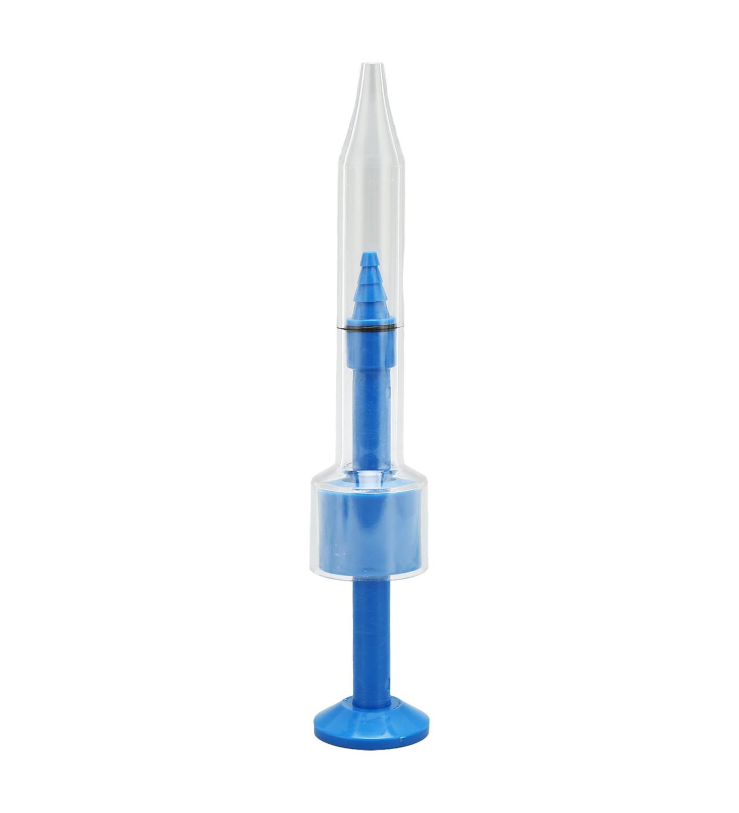Portable Ear Impression Injector - Safe Earmold Syringe, Ergonomic Design, Refillable (Blue) - Buy Online on SooperMarket.com