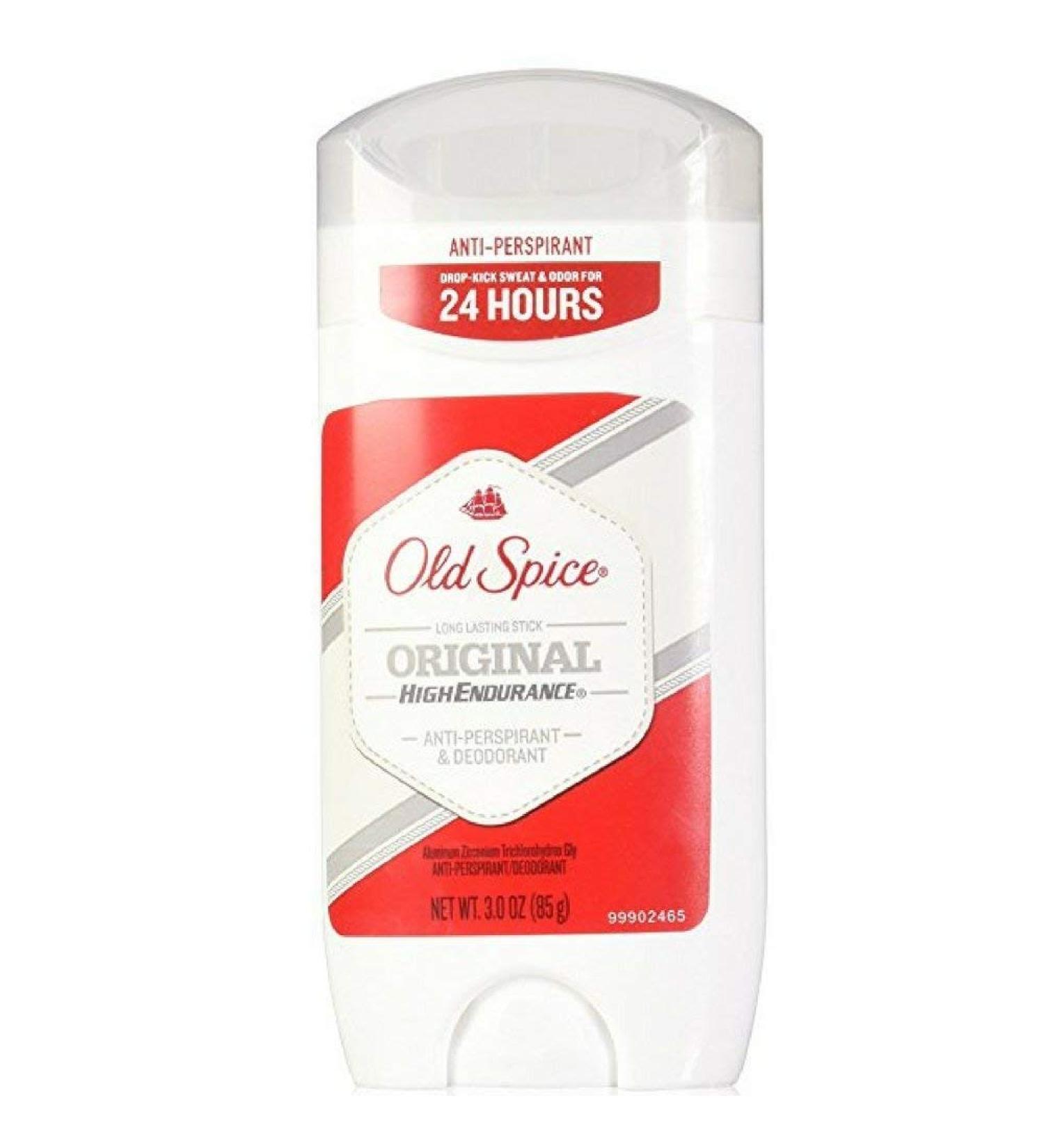Old Spice High Endurance Anti-Perspirant & Deodorant Original 3 oz (Pack of 7)