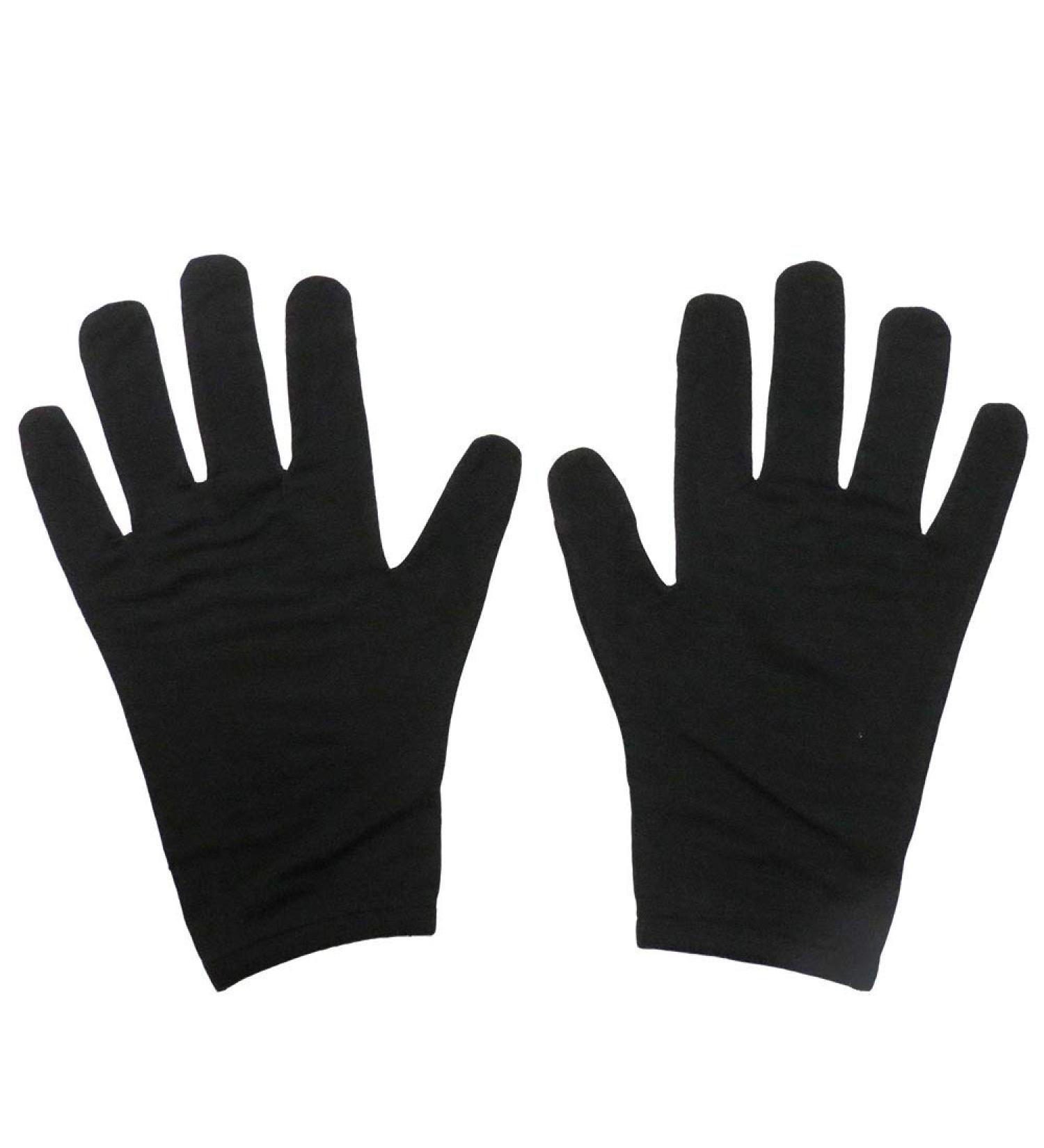Edenswear Tencel Moisturising Gloves for Adults - XL Black Zinc-Enriched for Eczema Relief - Buy Online on SooperMarket.com