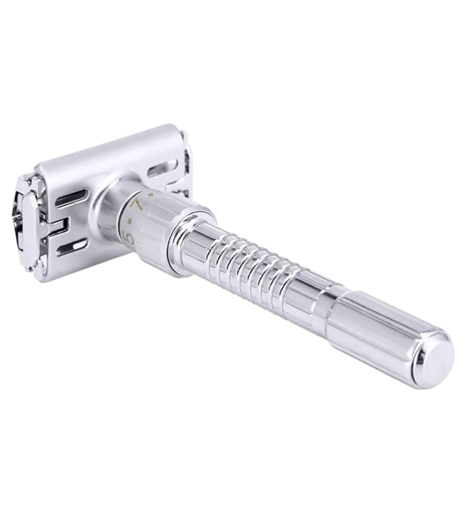 Folpus Adjustable Safety Razor for Men - Eco-Friendly High Quality Shaving Tool - Buy Online on SooperMarket.com
