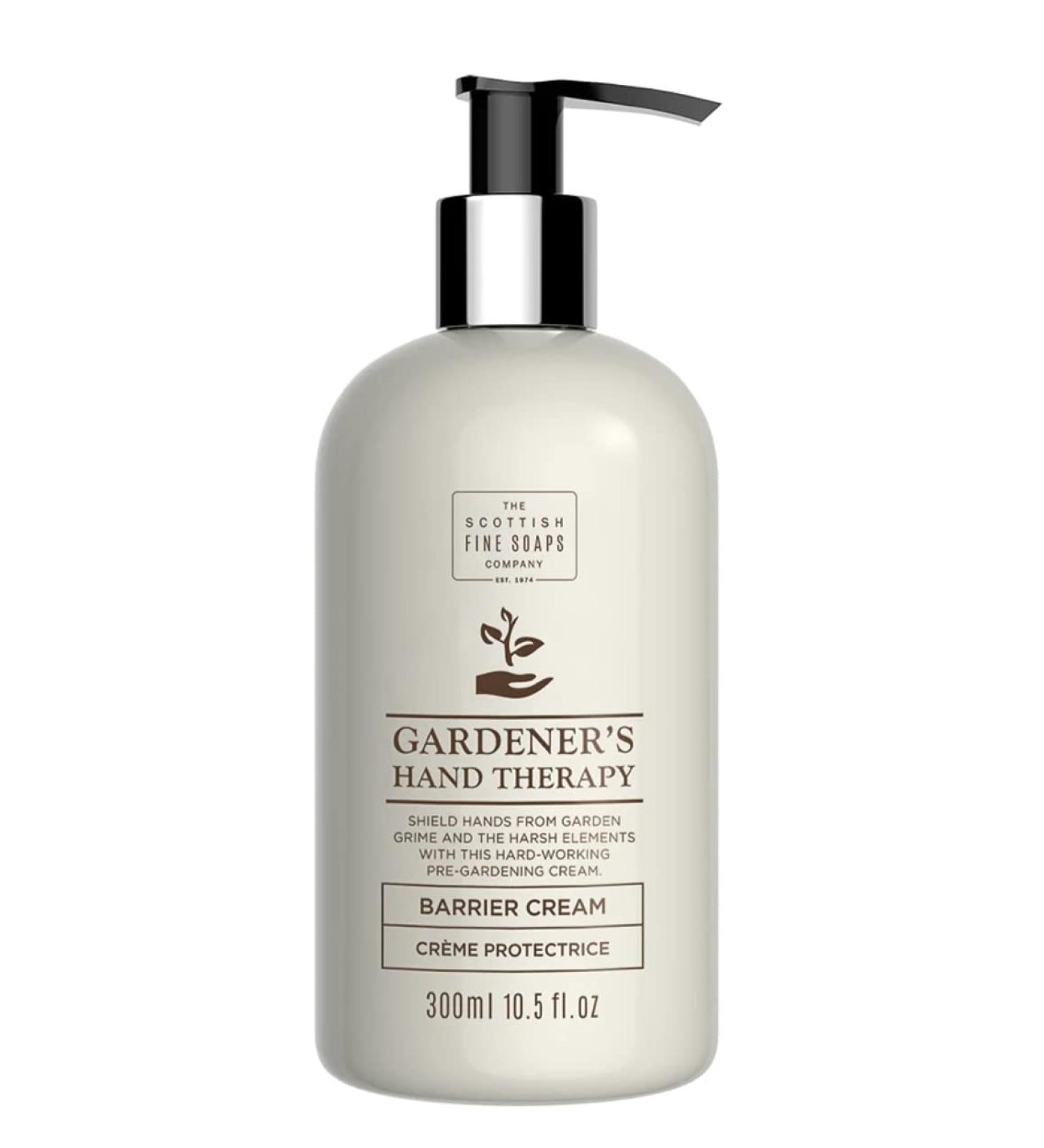 Scottish Fine Soaps Gardener's Hand Therapy Protective Barrier Cream 300 ml - Buy Online on SooperMarket.com