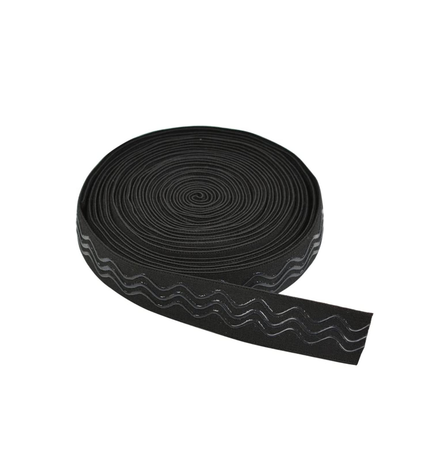 Elastic Band Non-Slip Wavy Silicone Grip for Wig Making - 6 Yard, 1 Inch - Buy Online on SooperMarket.com