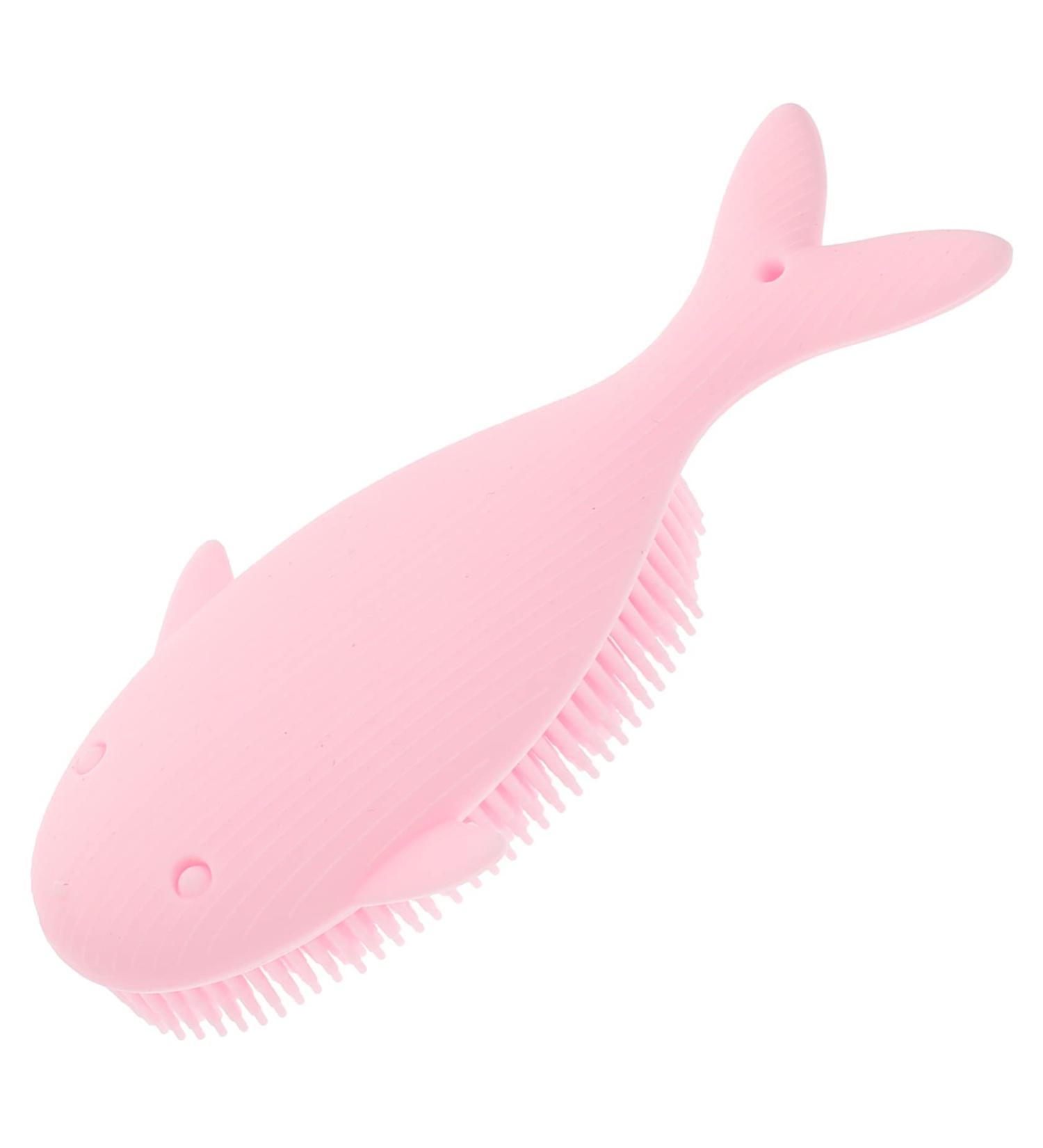 FRCOLOR Silicone Bath Scrubber for Kids and Men - Exfoliator Body Brush for Home Use - Buy Online on SooperMarket.com