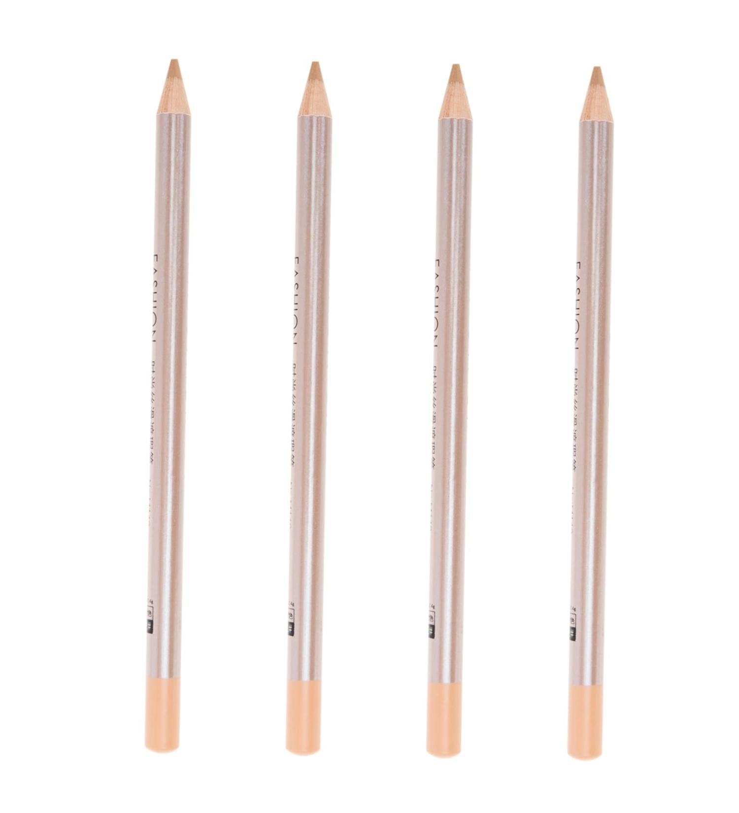 HAPINARY 4pcs Concealer Pen Highlighter Stick Dark Circle Concealer Make up Concealer for Face Wooden 1 g (Pack of 1) Ivory - Buy Online on SooperMarket.com