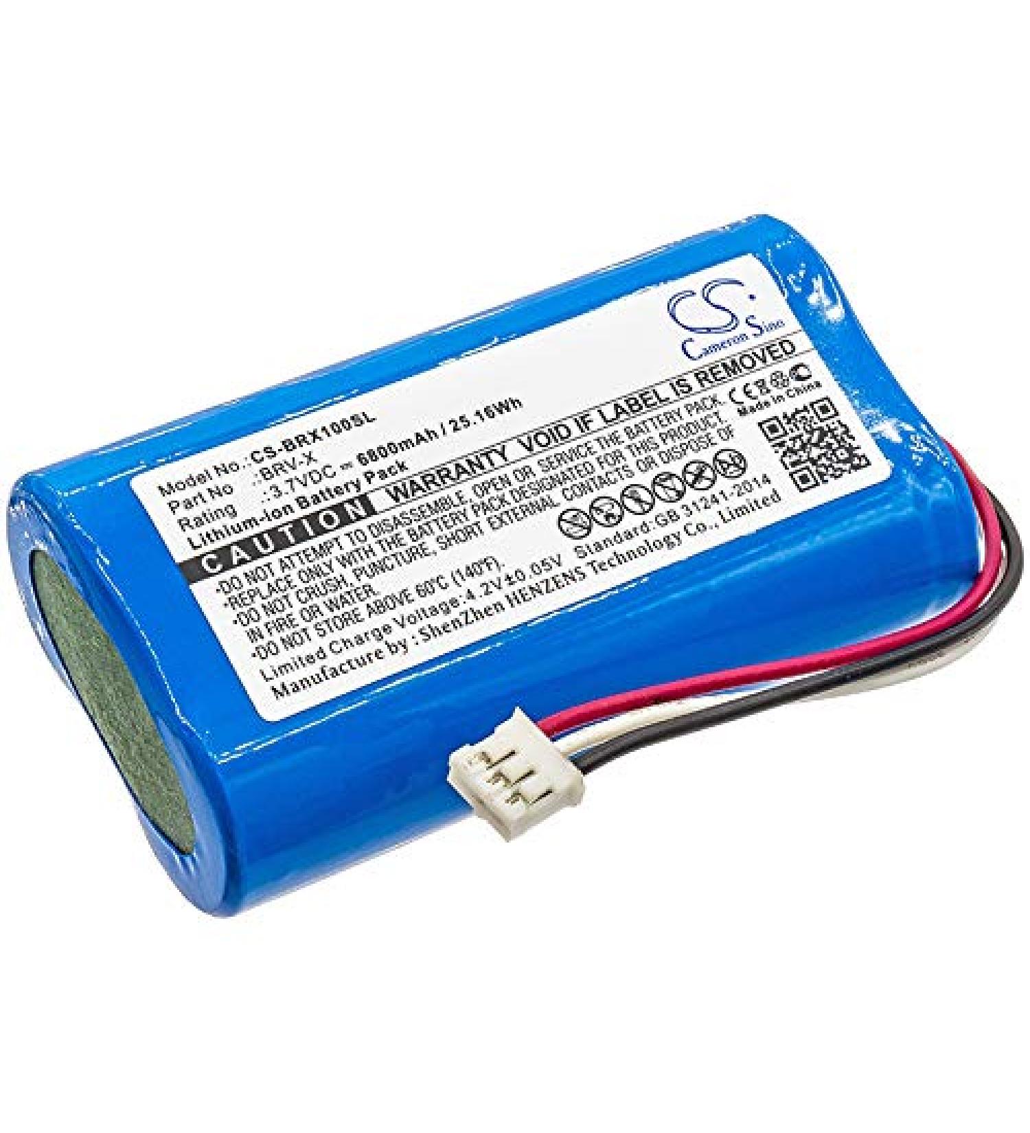 6800mAh Battery Replacement for Braven BRV-X | BRVXBBB | High Capacity 3.7V | International Shipping Available - Buy Online on SooperMarket.com