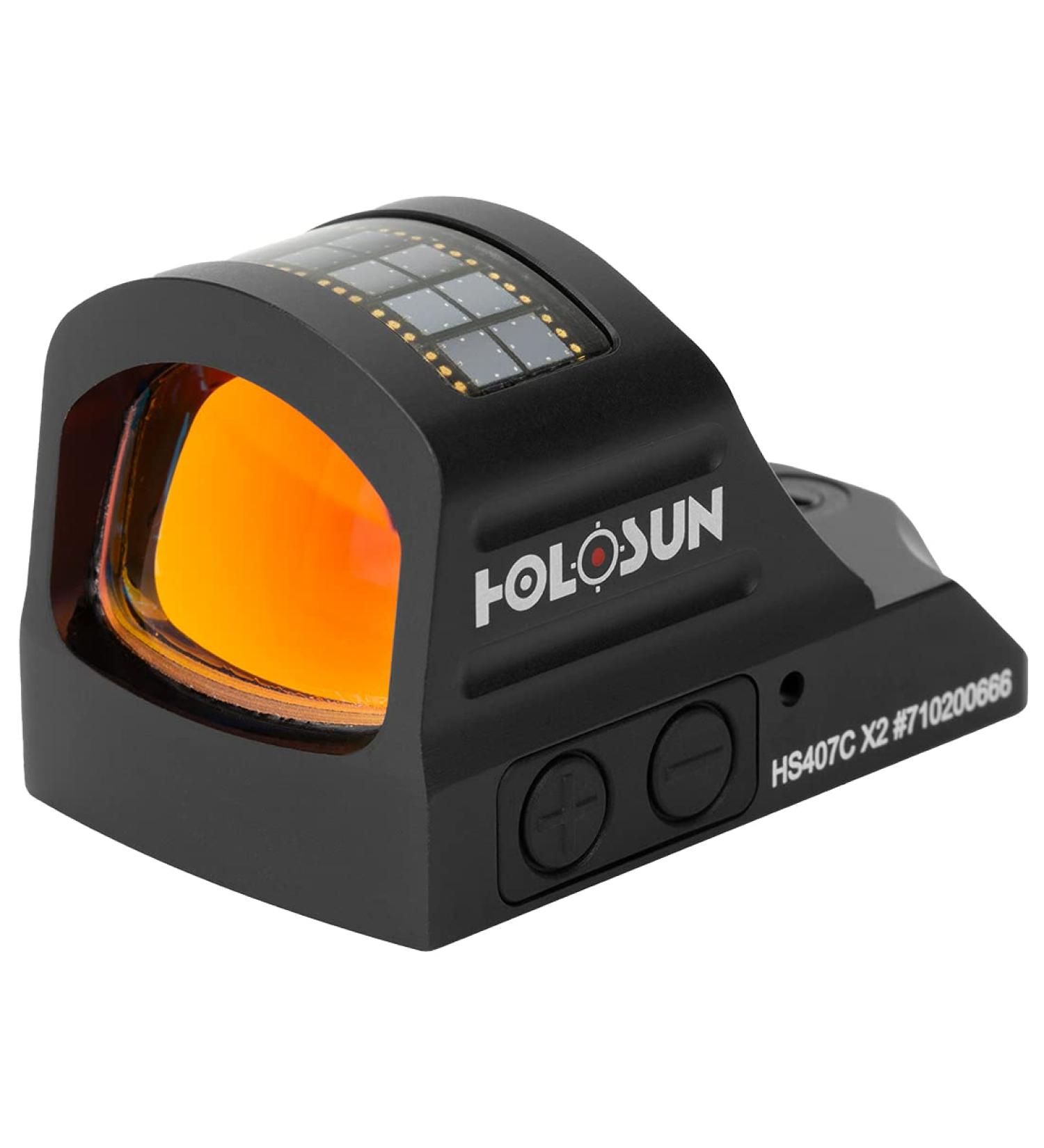 Holosun HS407C-X2 Classic Open Reflex Red Dot Sight 2 MOA - Black - Buy Online on SooperMarket.com