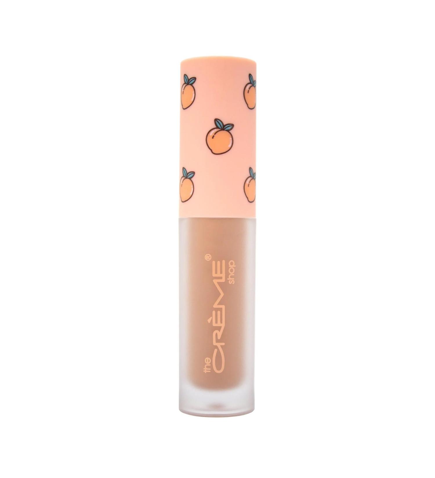 The Cr me Shop Peach Cobbler Moisturizing Lip Gloss - Hydrating Oil & Conditioning Treatment with Jojoba Oil & Vitamin C | Made in Korea | International Shipping Available - Buy Online on SooperMarket.com