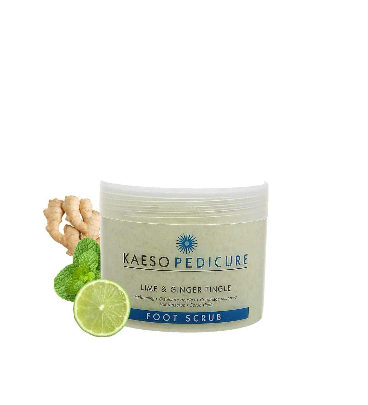 Kaeso Lime and Ginger Tingle Foot Scrub 450ml - Fresh Lime - Pack of 1 - Buy Online on SooperMarket.com