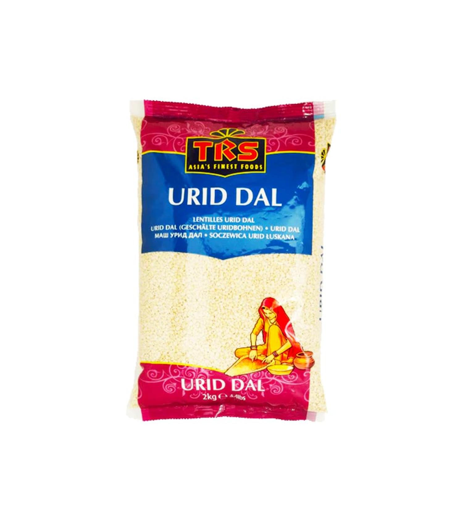 TRS Urid Dall | 2KG | Urid Dall | Urad Dall | High Fibre | High Protein | Natural | Gluten Friendly | Indian Origin - Buy Online on SooperMarket.com