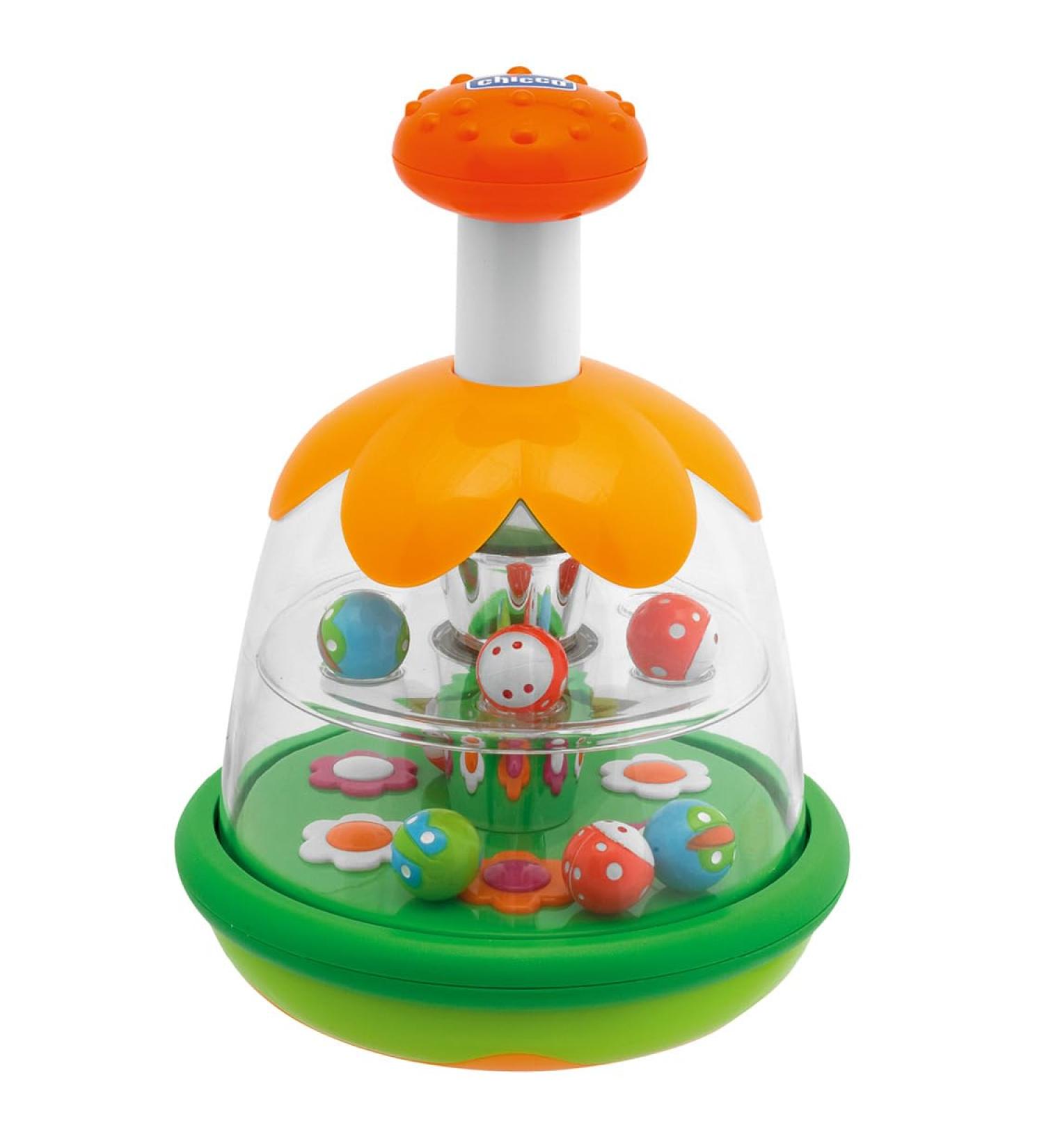 Chicco Magic Gyro Toy - Interactive Screeching Toy with Mirror for Babies & Toddlers (6-36 Months) - Perfect Gift for Learning Cause and Effect - Buy Online on SooperMarket.com