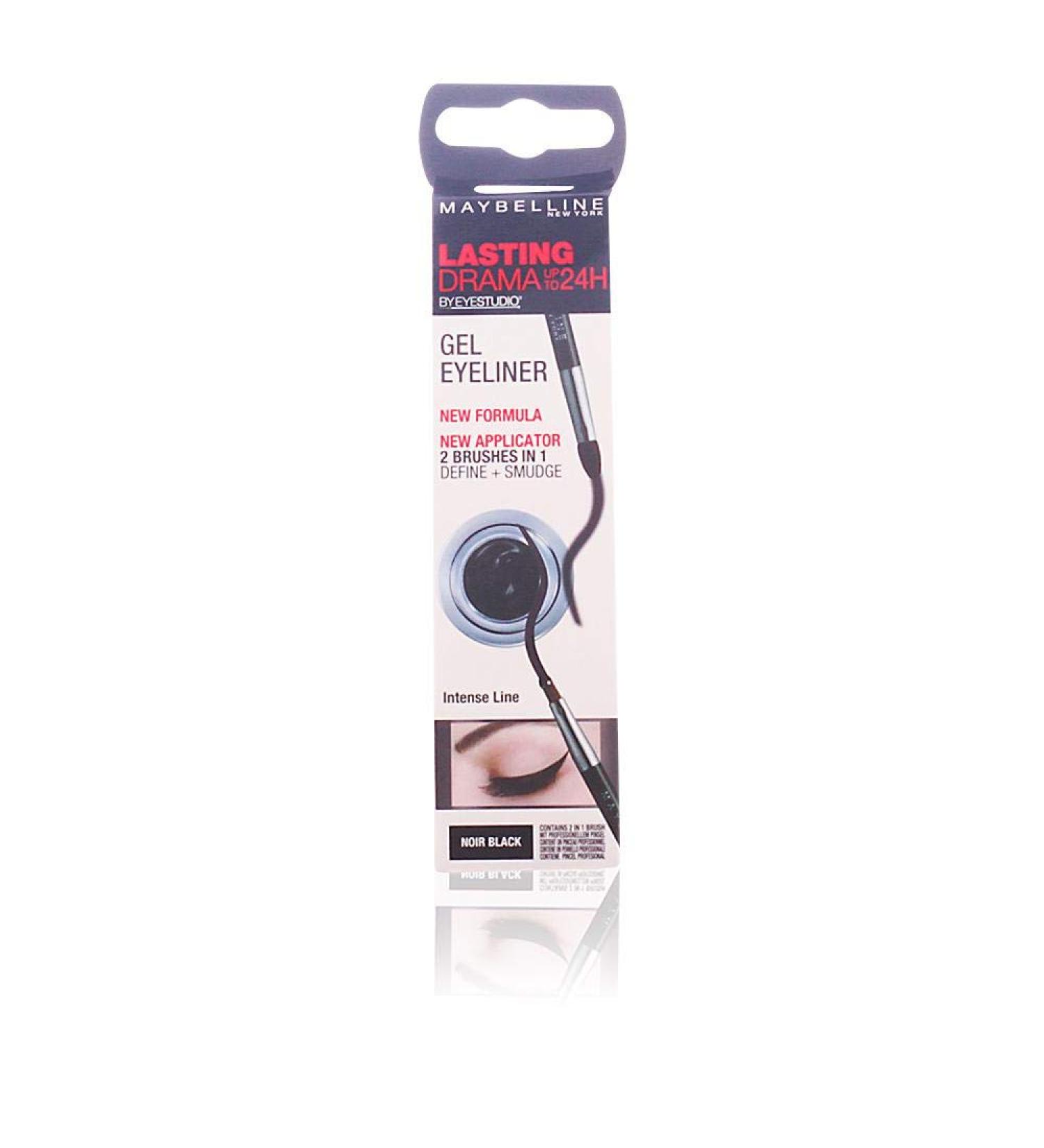 Maybelline Lasting Drama Gel Eyeliner Black - 1 Count Pack | Waterproof Formula - Buy Online on SooperMarket.com