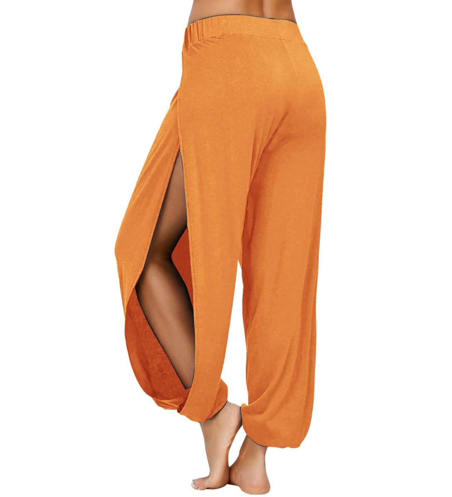 PACBREEZE Women's Orange Maternity Jeans XL - High Waist Over The Belly Slim Stretch Denim Pants - Buy Online on SooperMarket.com