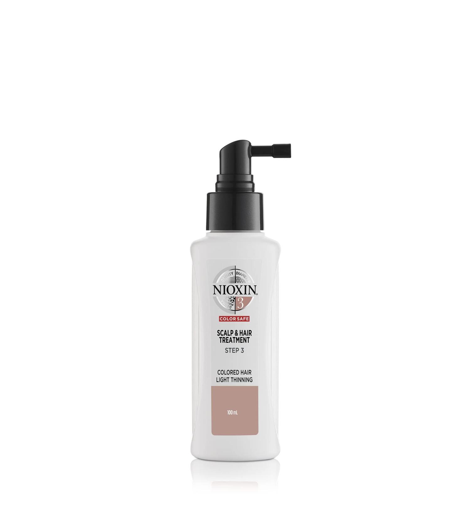 Nioxin System 3 Leave-In Treatment for Color-Treated Hair - 3.4 oz | Restore Fullness, Relieve Dry Scalp - Buy Online on SooperMarket.com
