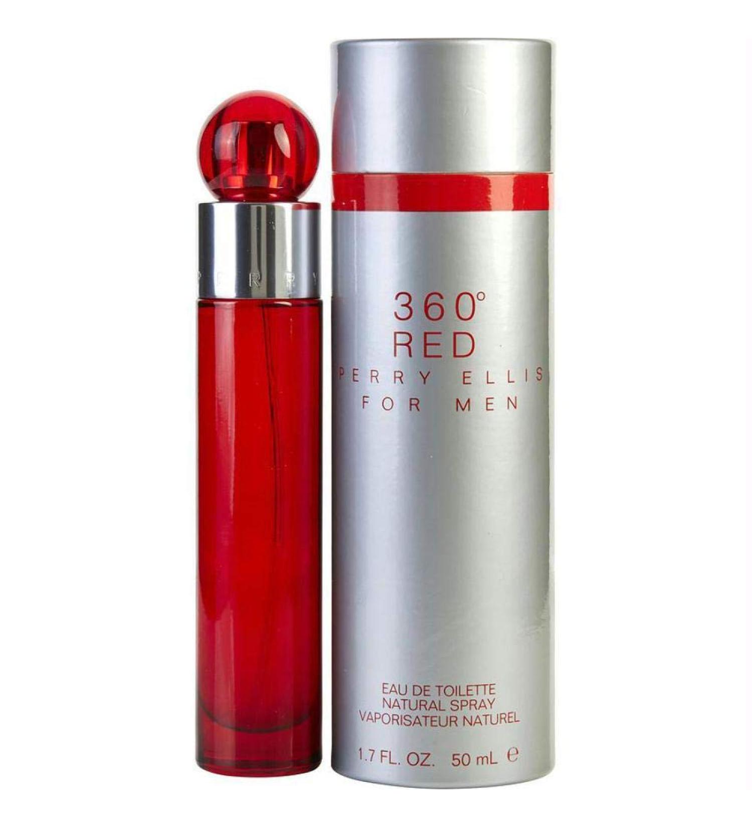 Perry Ellis 360 Red By Perry Ellis For Men. Eau De Toilette Spray 1.7 Ounces