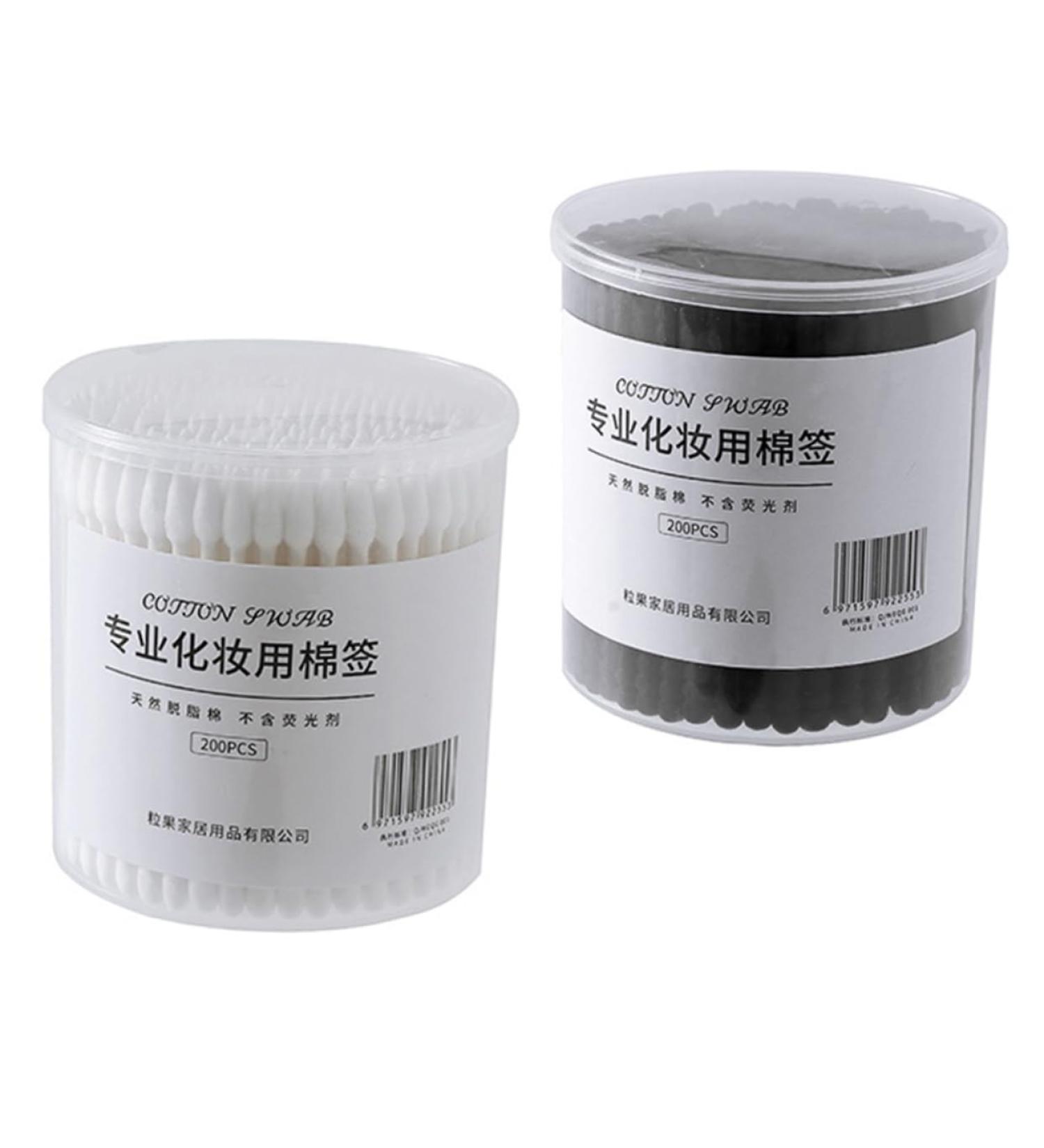 Buy Mikinona 2 Cotton Swabs & Ear Plugs - Reusable Black Cotton Buds for Babies | Iodine Swabs - Perfect for Gentle Cleaning - Buy Online on SooperMarket.com