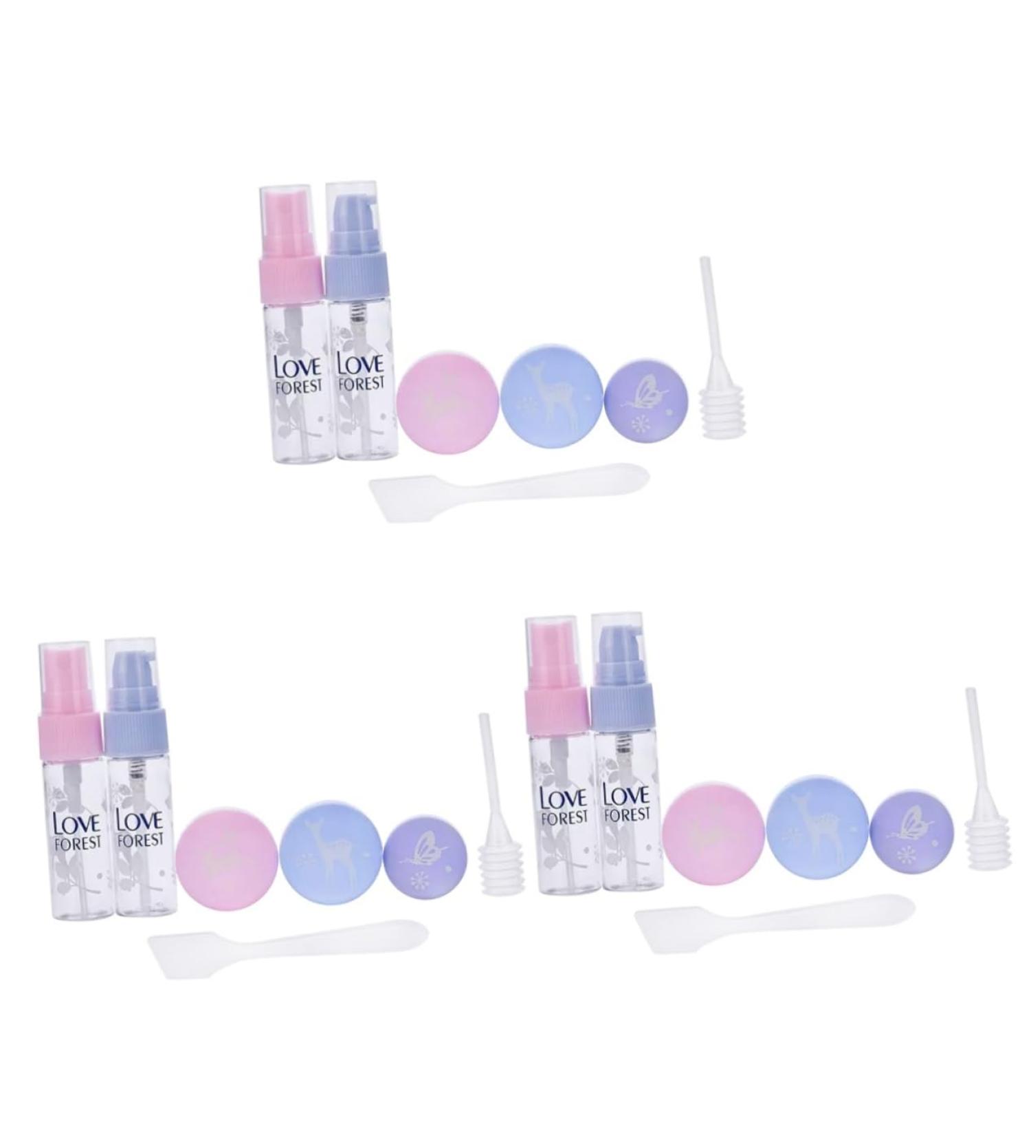 FOMIYES 3 Sets Spray Bottle Lotion Storage Holder Travel Spary Bottle Toiletries Liquid Container Travel Accessories Makeup Emulsion Bottle Mini Spary Bottle Refillable Sprinkler Hydrating - Buy Online on SooperMarket.com