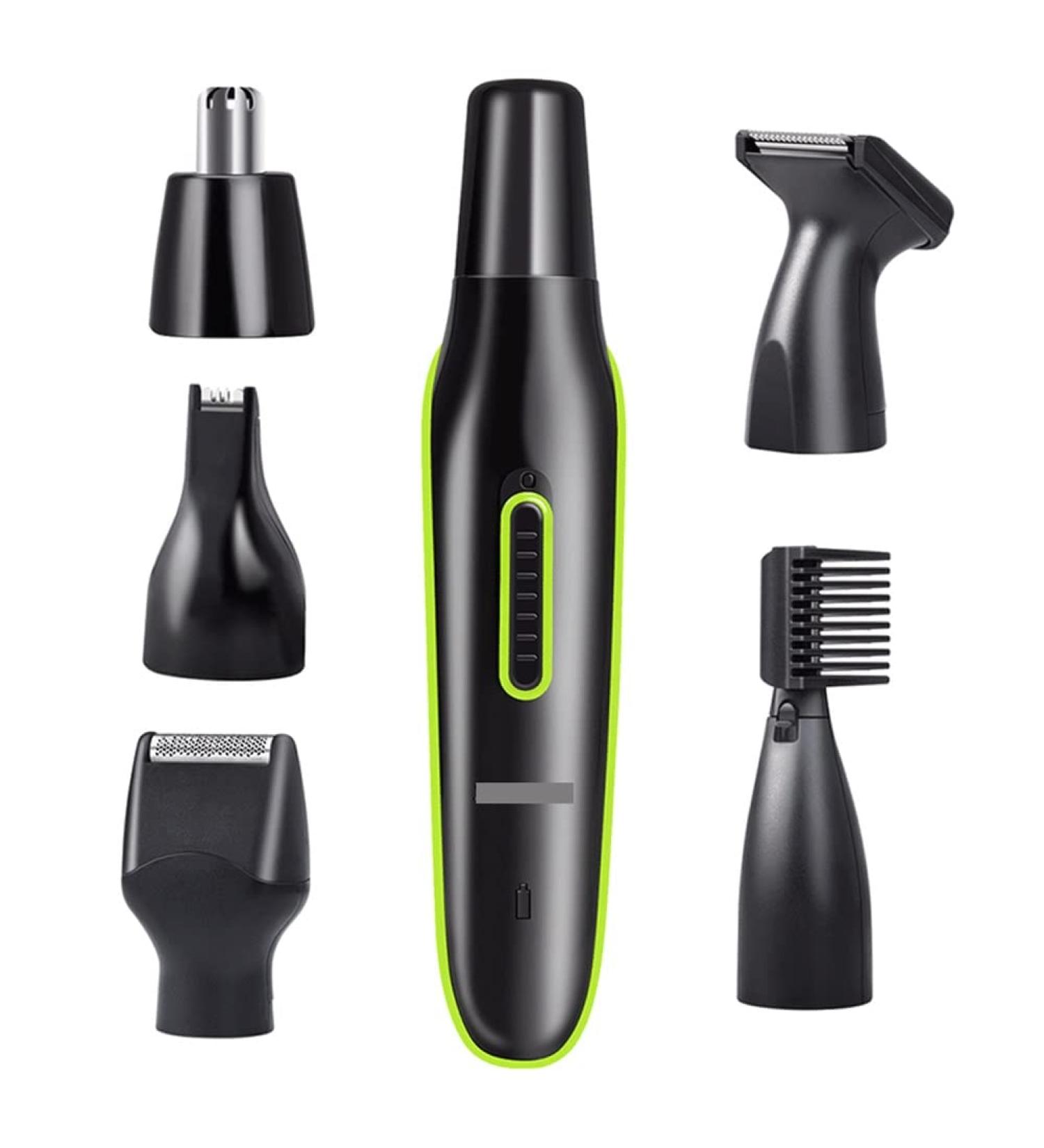 5-in-1 USB Rechargeable Eyebrow & Facial Hair Trimmer - Waterproof Perfect for Home Travel & Commuting - Shop Now - Buy Online on SooperMarket.com