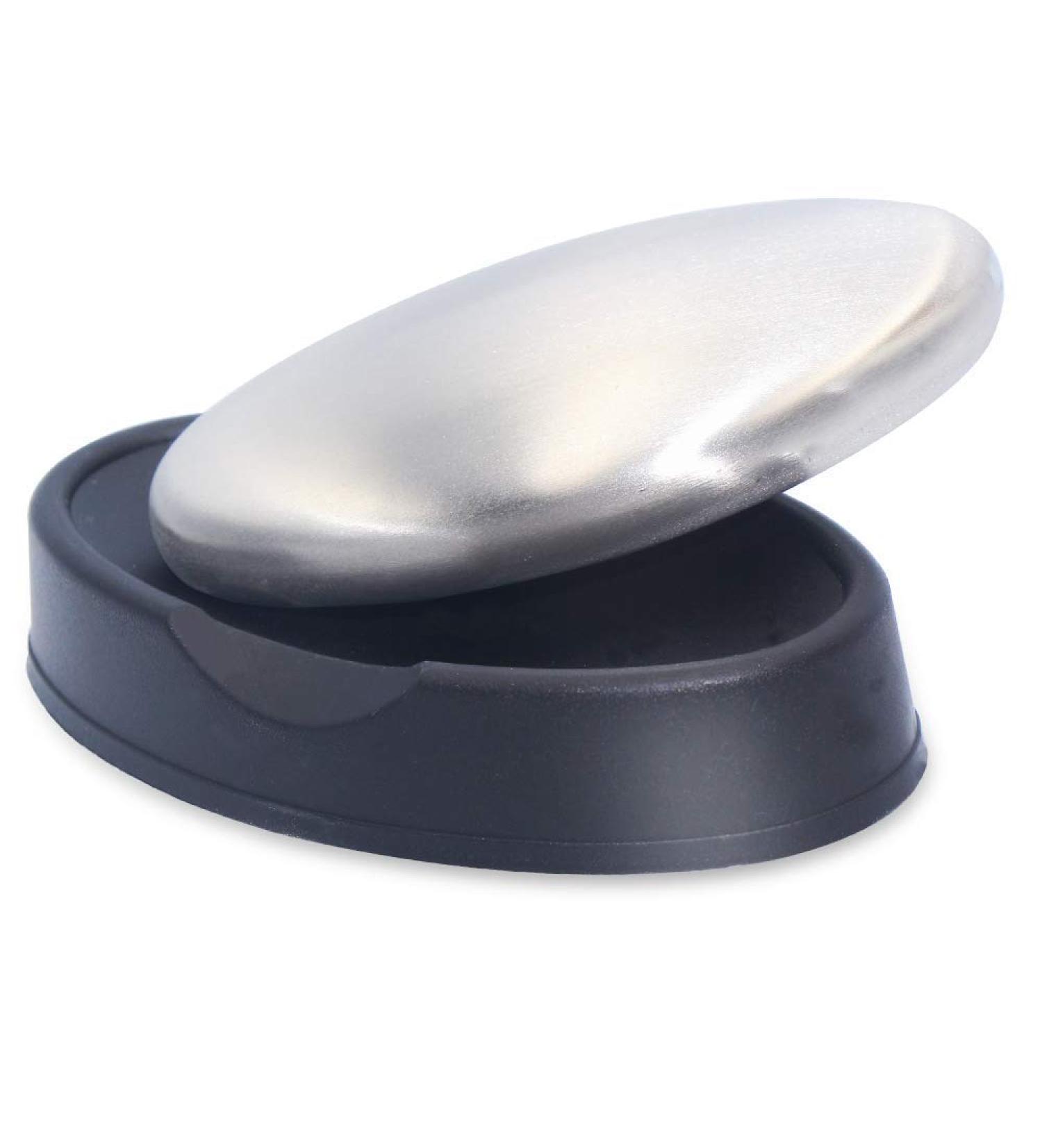 Stainless Steel Odor-Removing Soap Bar for Fresh Hands - Deodorant Metal Soap - Buy Online on SooperMarket.com