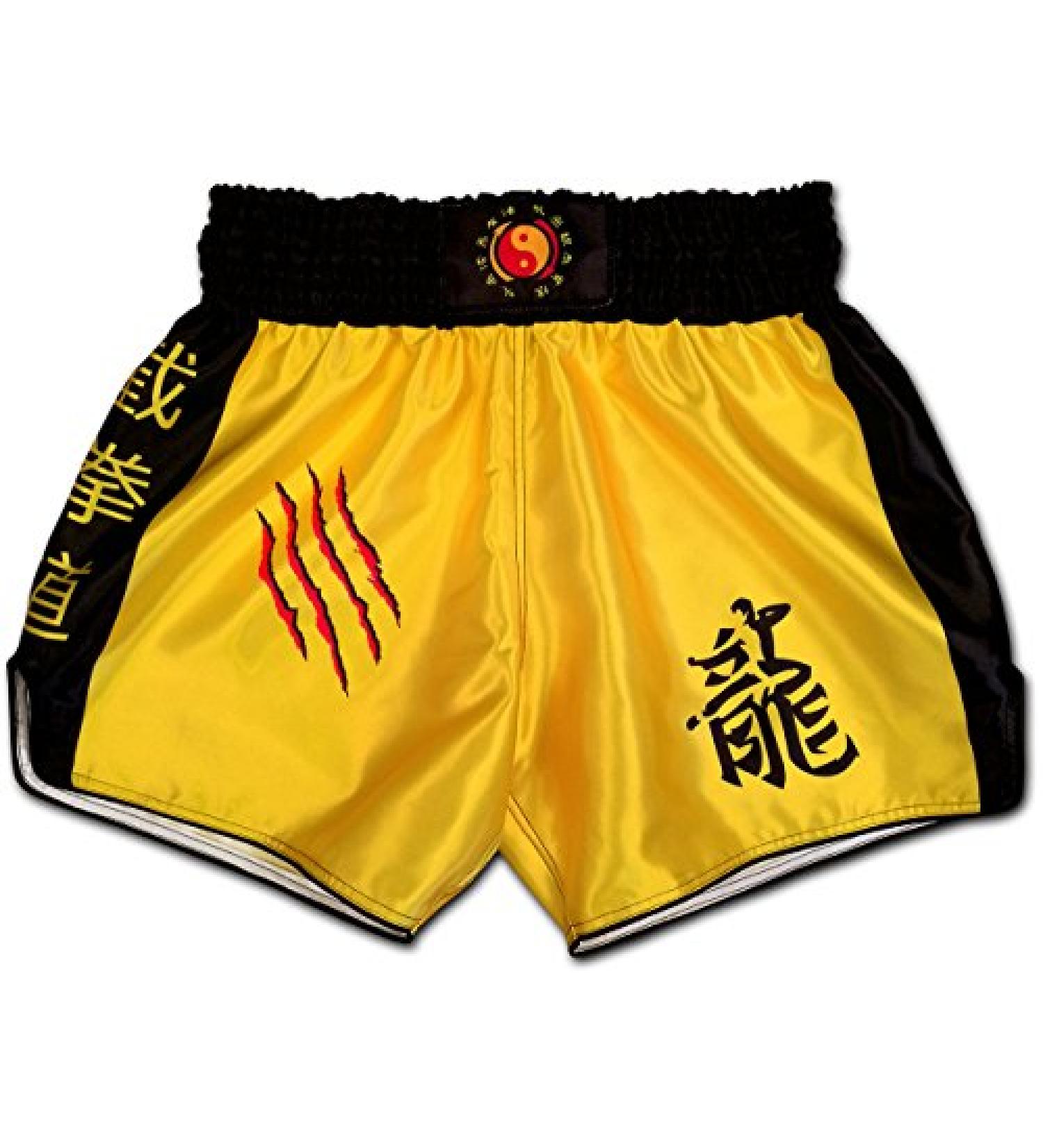 Muay Thai Shorts JKD Wing Chun Dragon Boxing Trunks X-Large - Kickboxing, Thaiboxing, MMA - Buy Online on SooperMarket.com