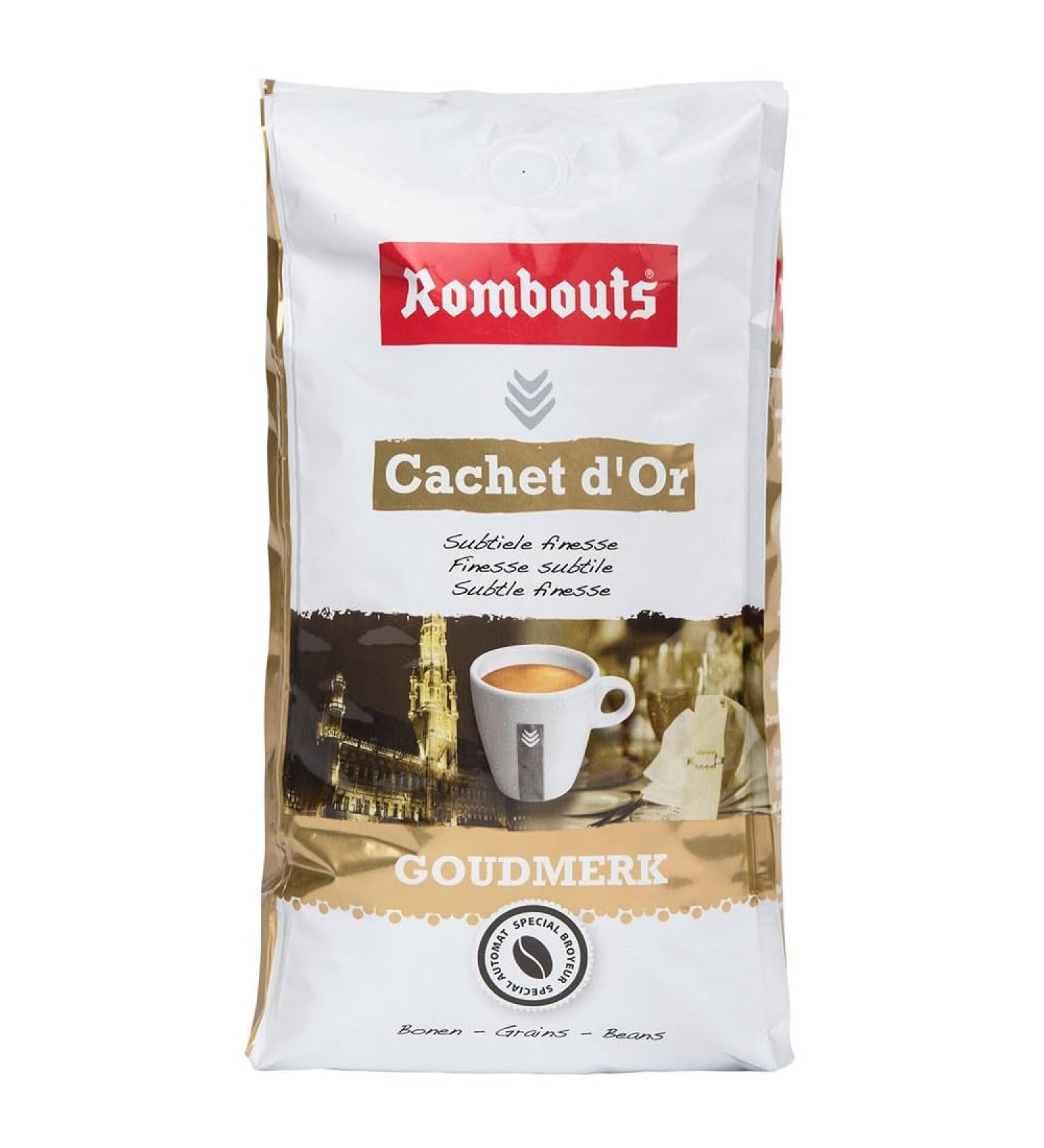 Rombouts original coffee beans collection to satisfy every need and any cup of coffee 500 gr unique and ballanced (Cachet D'or beans) - Buy Online on SooperMarket.com
