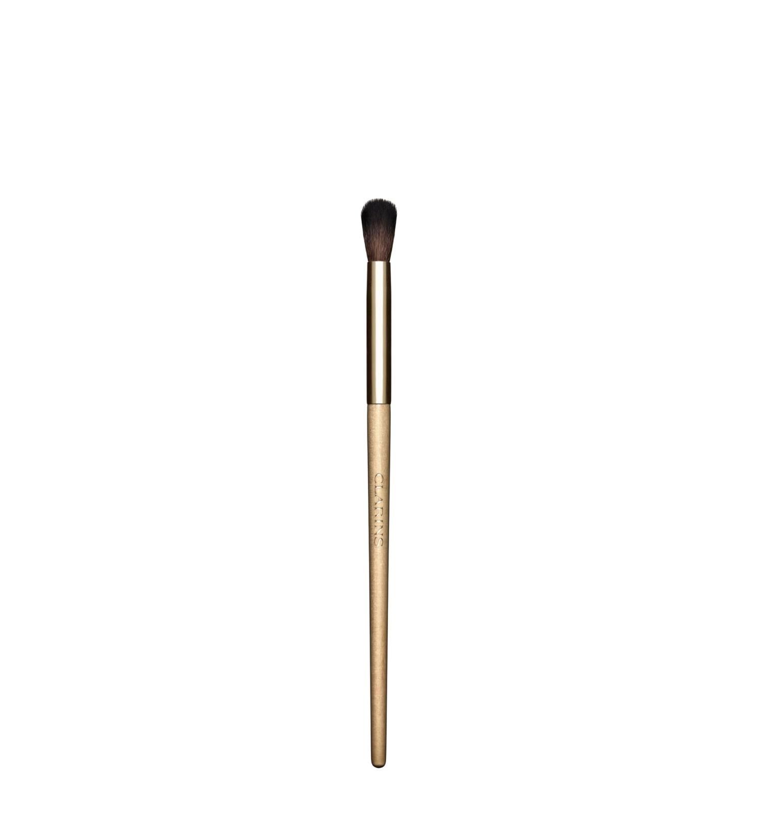 Clarins Smudging Eyeshadow Brush | Blending Brush For Cream and Powder Formulas and For Smudging Eyeliner | Ultra-Soft Synthetic Fibers and Sustainably Sourced Birch Handle