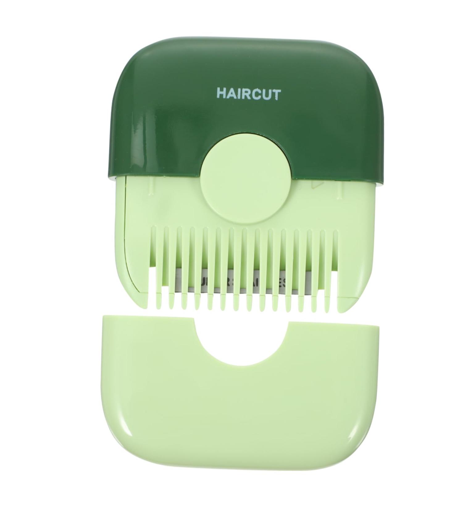 NOLITOY Mini Hair Comb & Bangs Trimmer Portable Hair Clipper for Women | Double Edge Comb for Perfect Bangs - Buy Online on SooperMarket.com