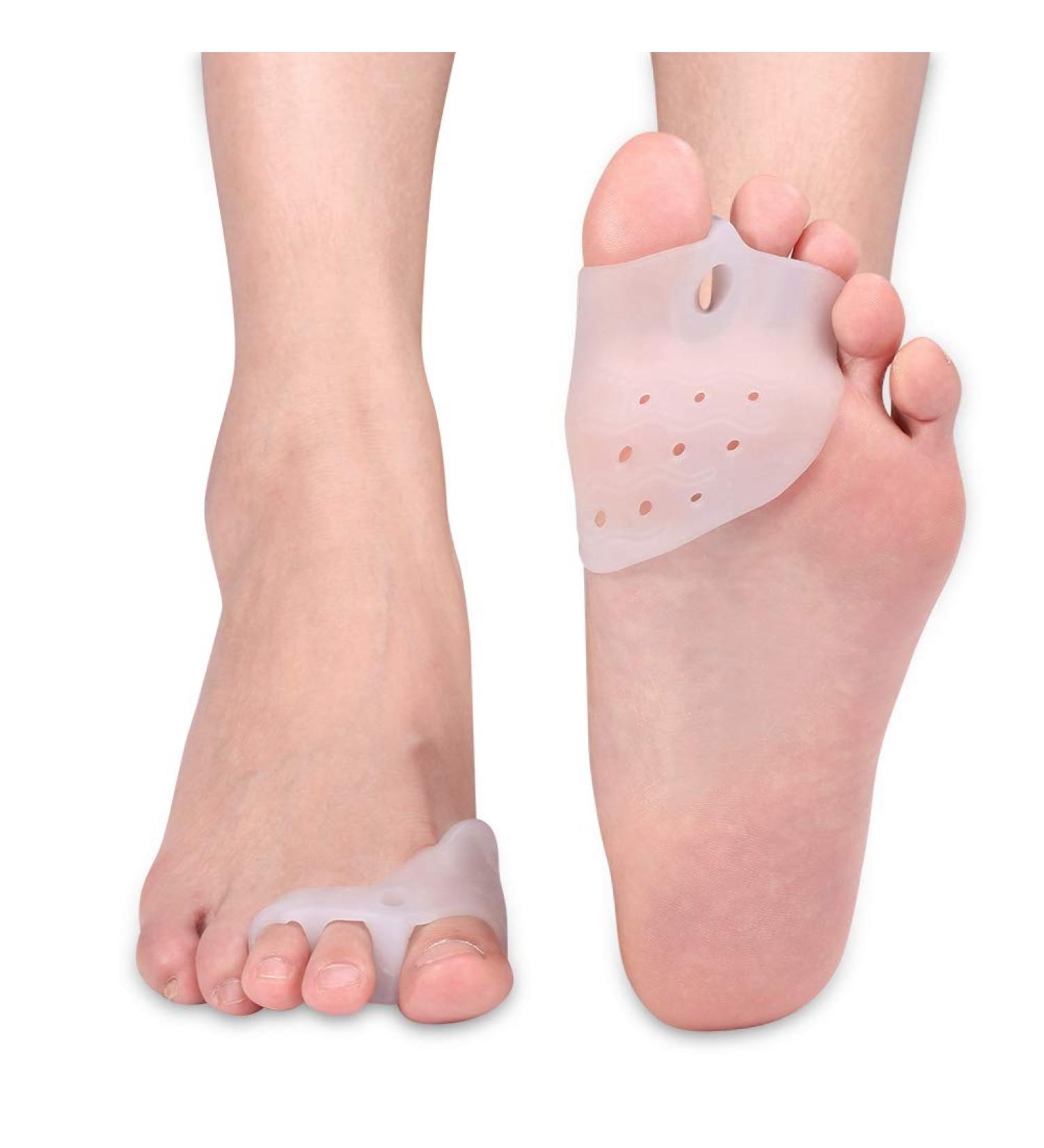 TOPINCN Silicone Bunion Corrector & Toe Straightener - Easy Wear Bunion Protector for Joint Realignment & Pain Relief - Buy Online on SooperMarket.com