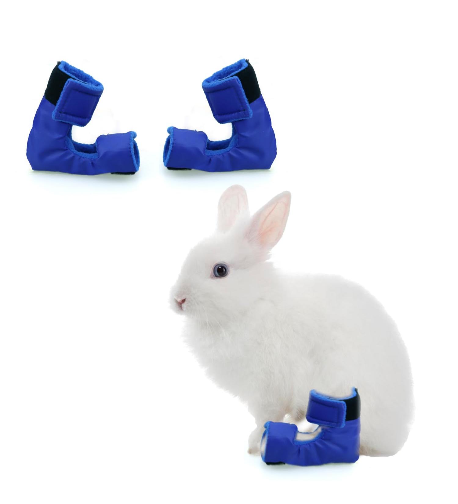 vomvomp 1 Pair of Water Resistant Rabbit Socks for Sore Hocks Elbow Protective for Bunny Recovery and Relief Wound Pain Waterproof - Buy Online on SooperMarket.com