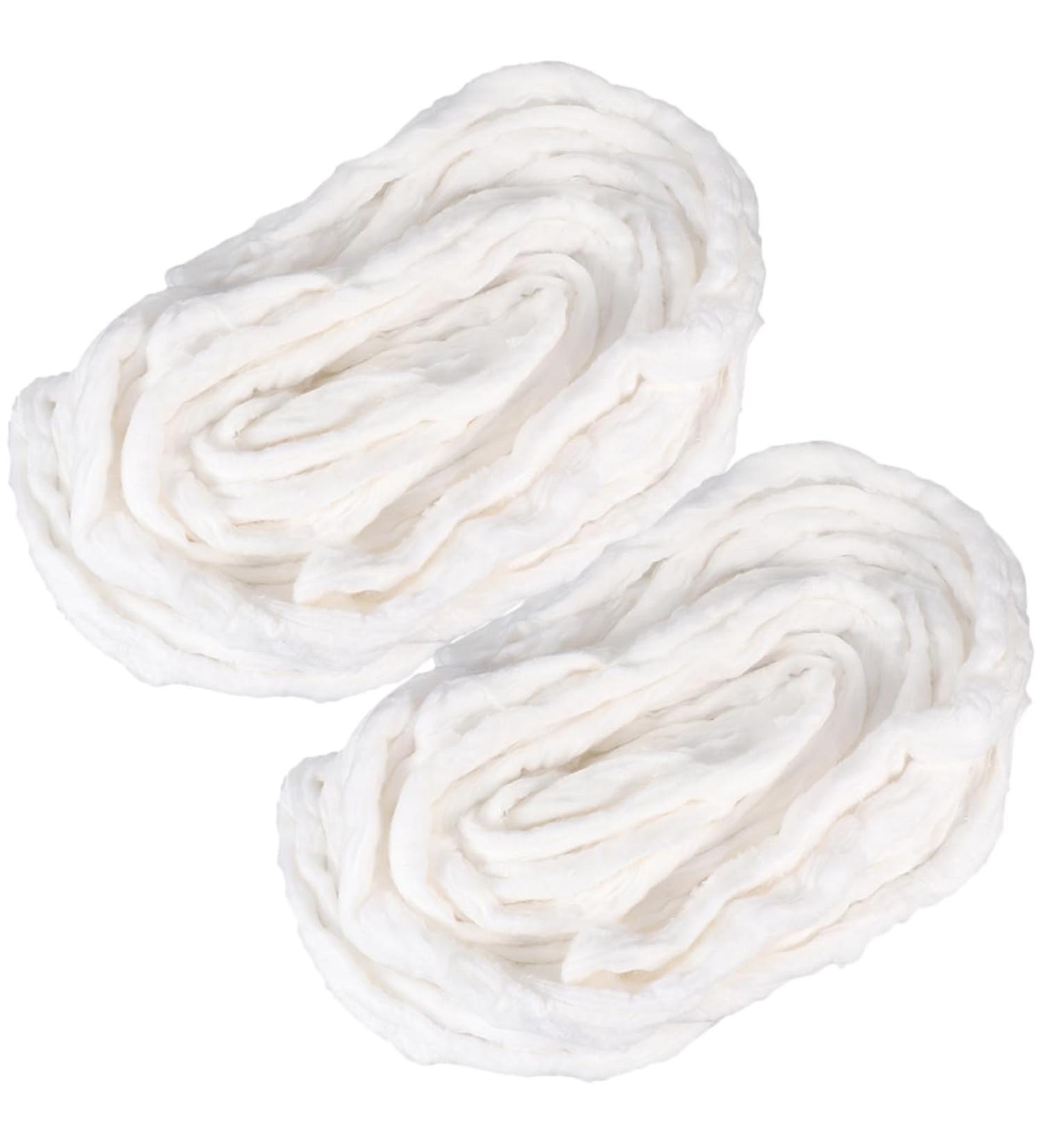 DOITOOL 2 Hairdressing Makeup Supplies - White Absorbent Cosmetic Pads for Professional Use | International Shipping Available - Buy Online on SooperMarket.com