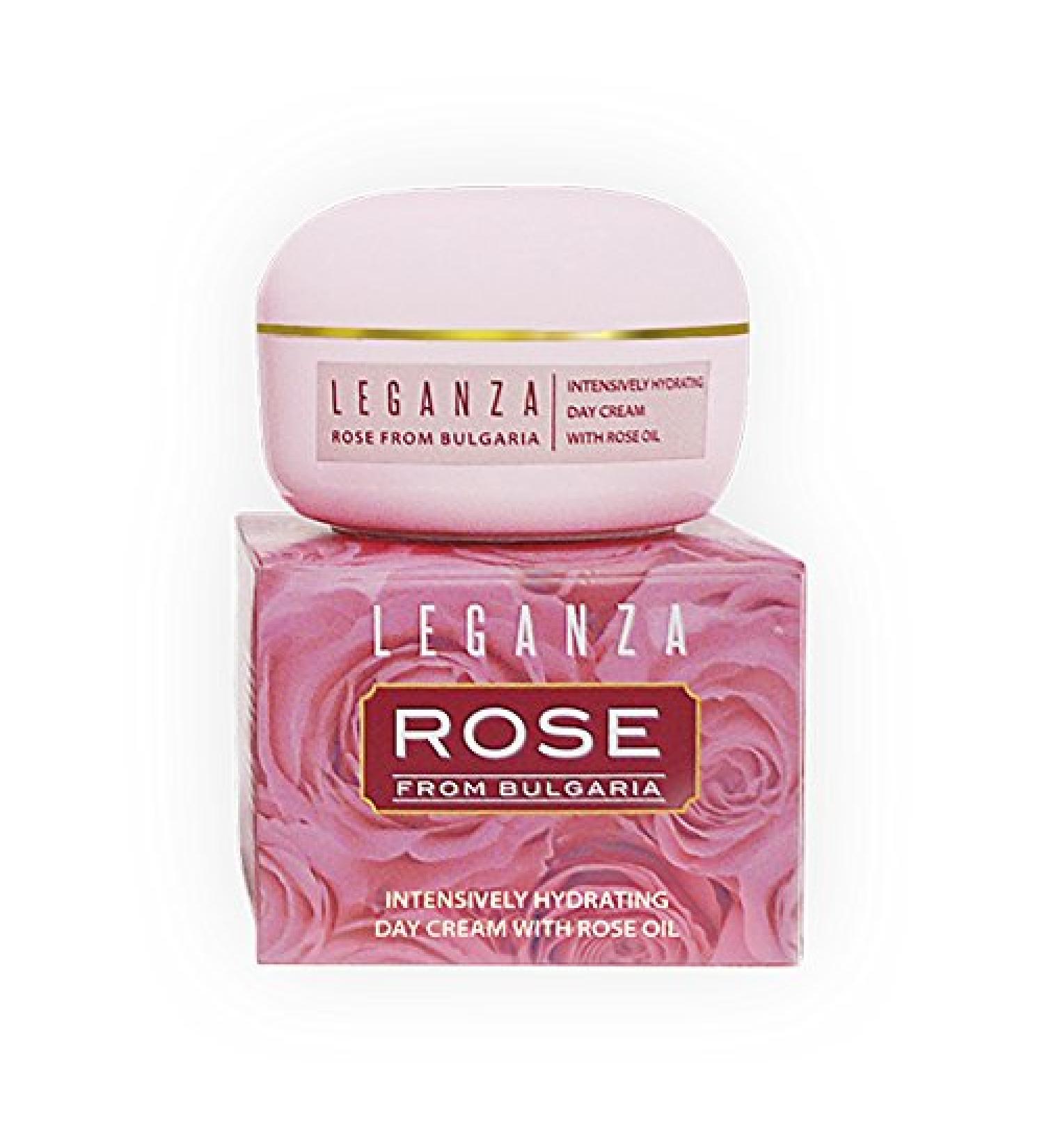Leganza Intensive Hydrating Facial Day Cream with Rose Oil
