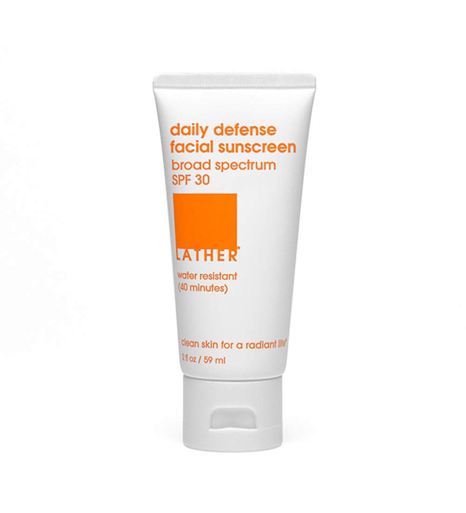 Daily Defense Facial Sunscreen SPF 30 - Broad Spectrum UV Protection 2oz | Shop Internationally - Buy Online on SooperMarket.com